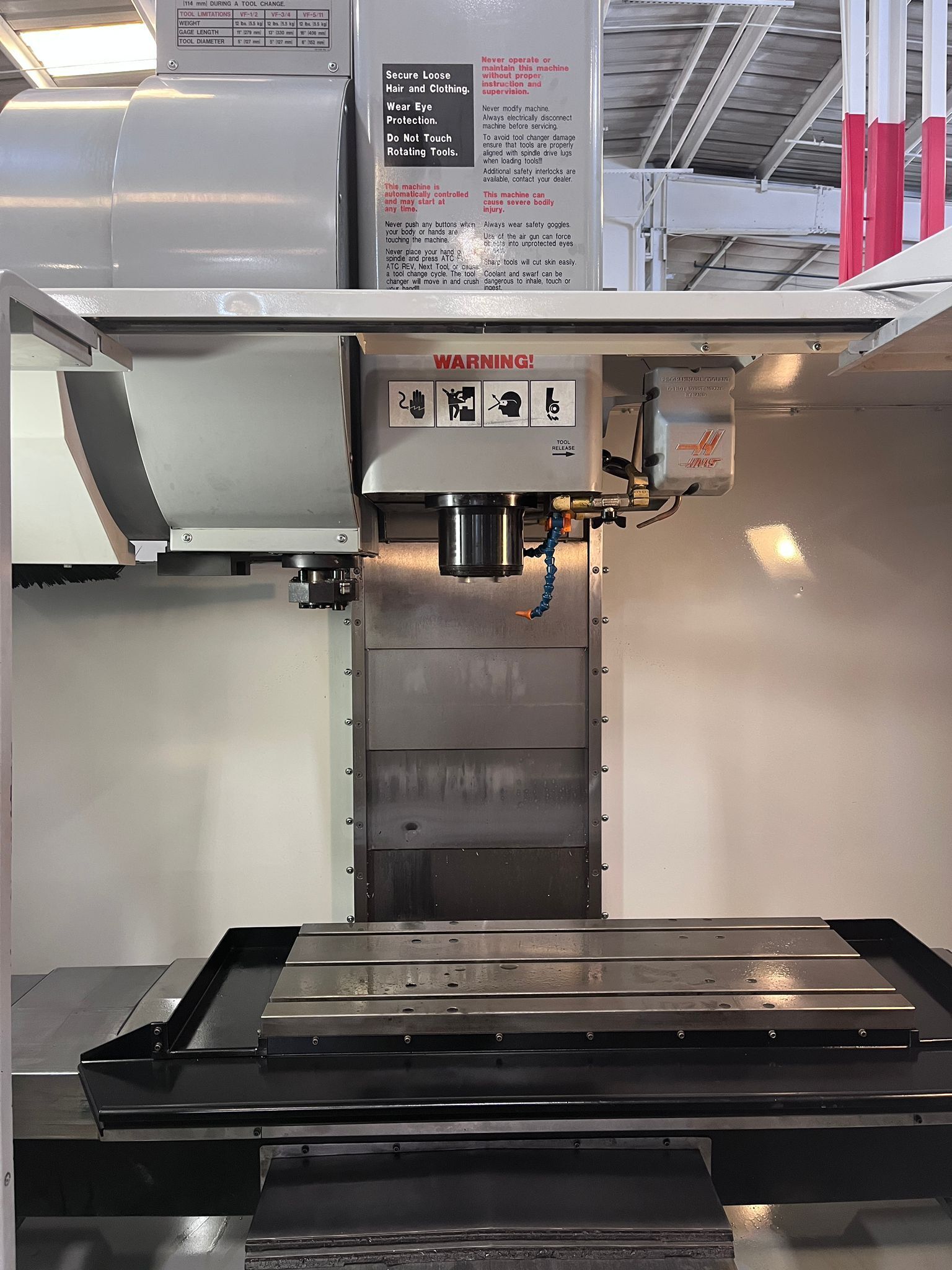 Haas VF-2D CNC Vertical Machining Center - 4th Axis Ready Mill 7