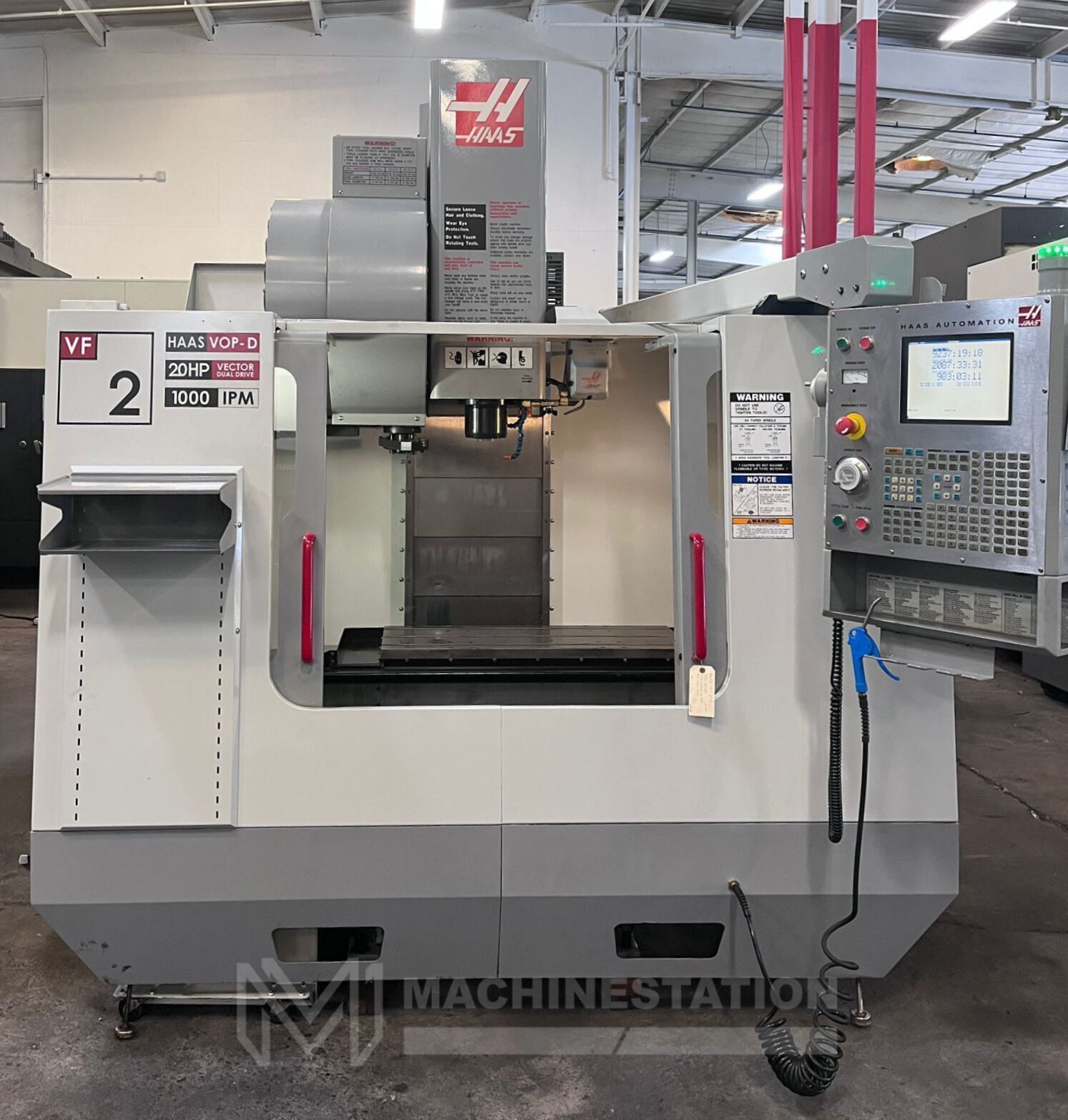 Haas VF-2D CNC Vertical Machining Center - 4th Axis Ready Mill 1