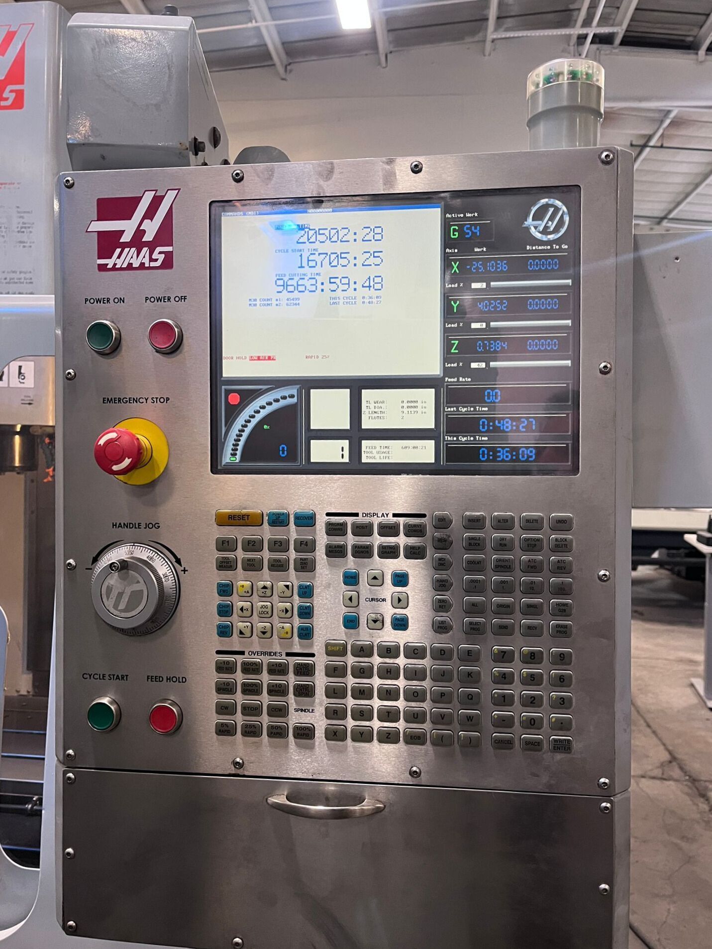 Haas VF-2DYT CNC Vertical Machining Center - 4th Axis Ready 4
