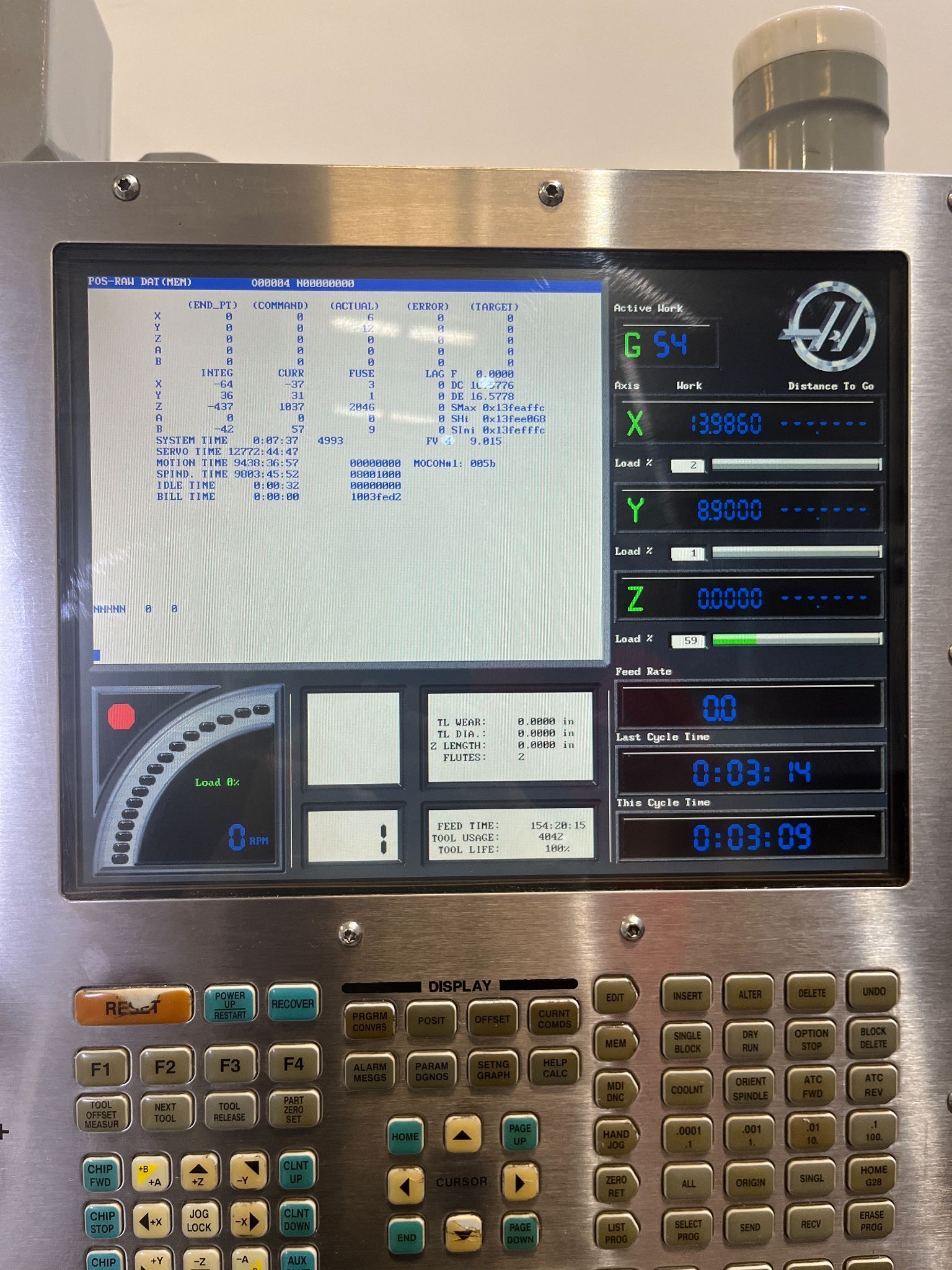 Haas VF-2SS CNC Vertical Machining Center - 4th Axis Ready Mill 4