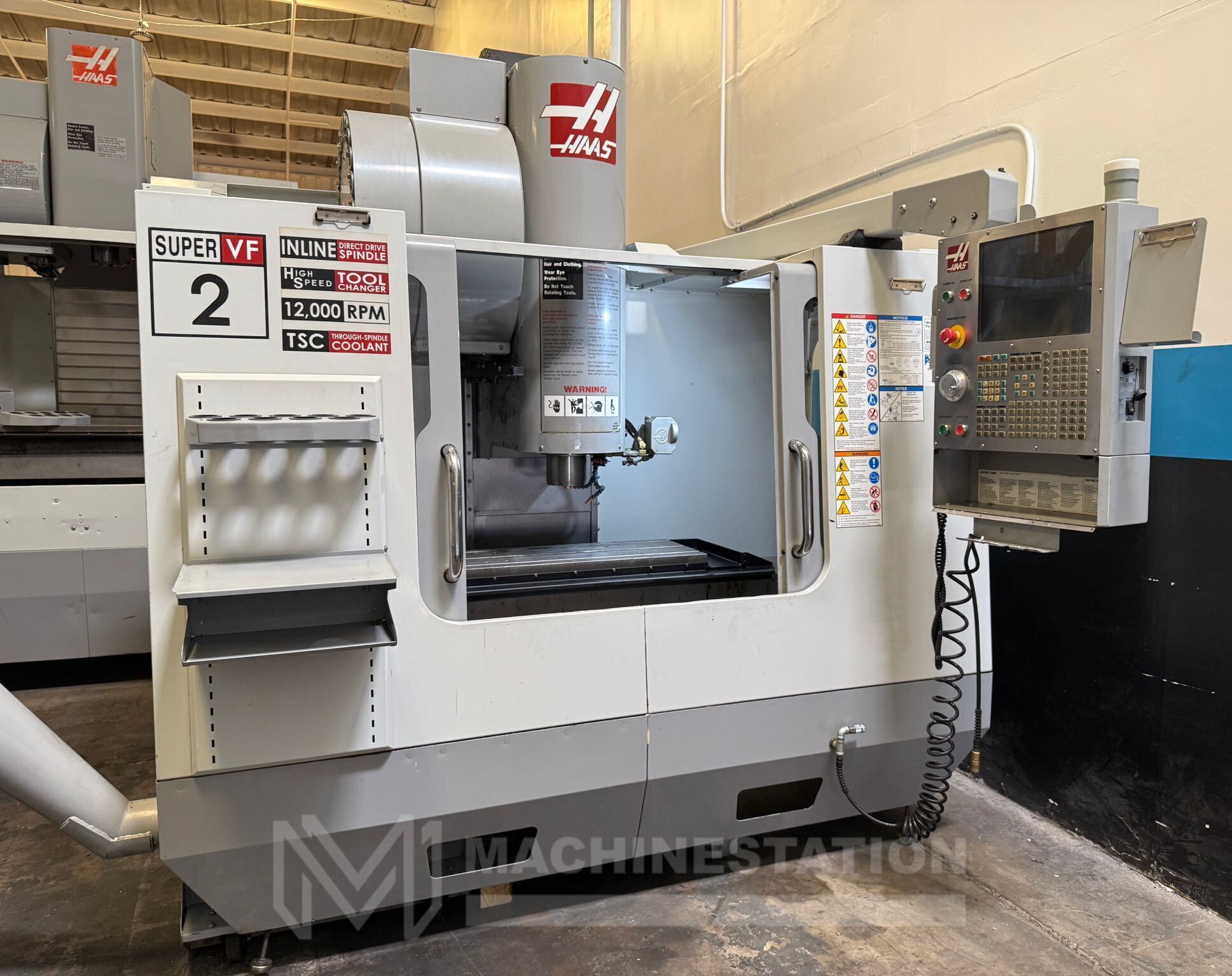 Haas VF-2SS CNC Vertical Machining Center - 4th Axis Ready Mill 3
