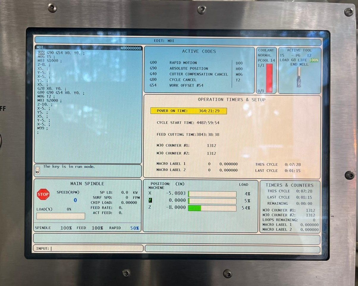 Haas VF-2SS CNC Vertical Machining Center - Mill 9