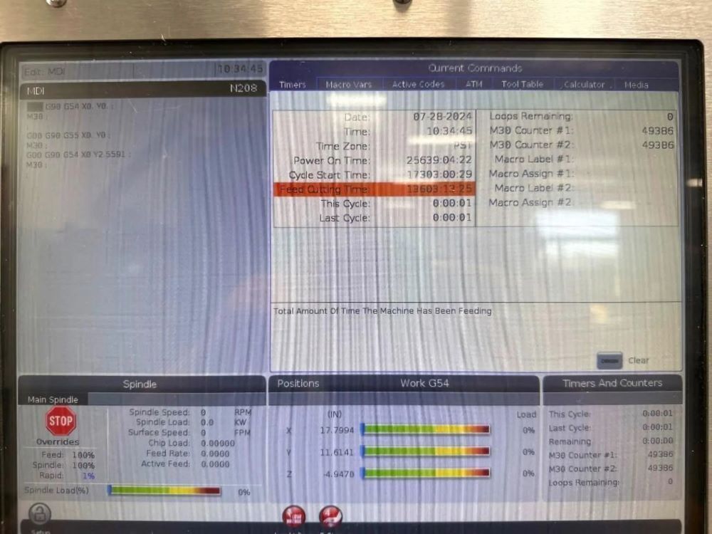 Haas VF-3SSYT CNC Vertical Machining Center - Mill 7