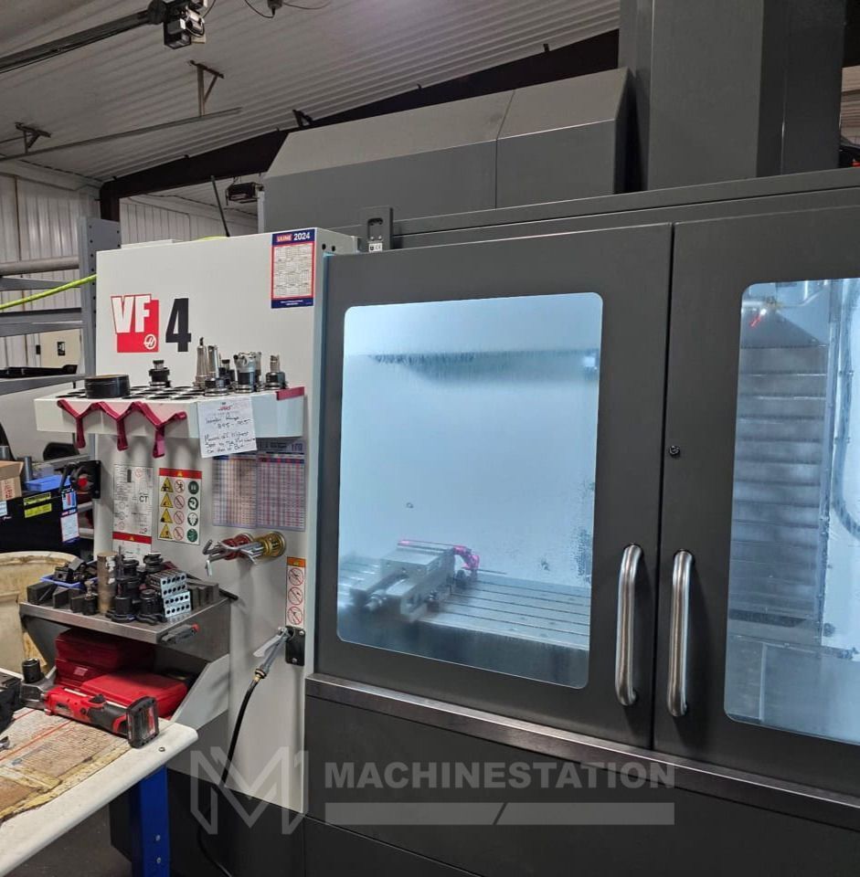 Haas VF-4 CNC Vertical Machining Center - 2023 Mill 1