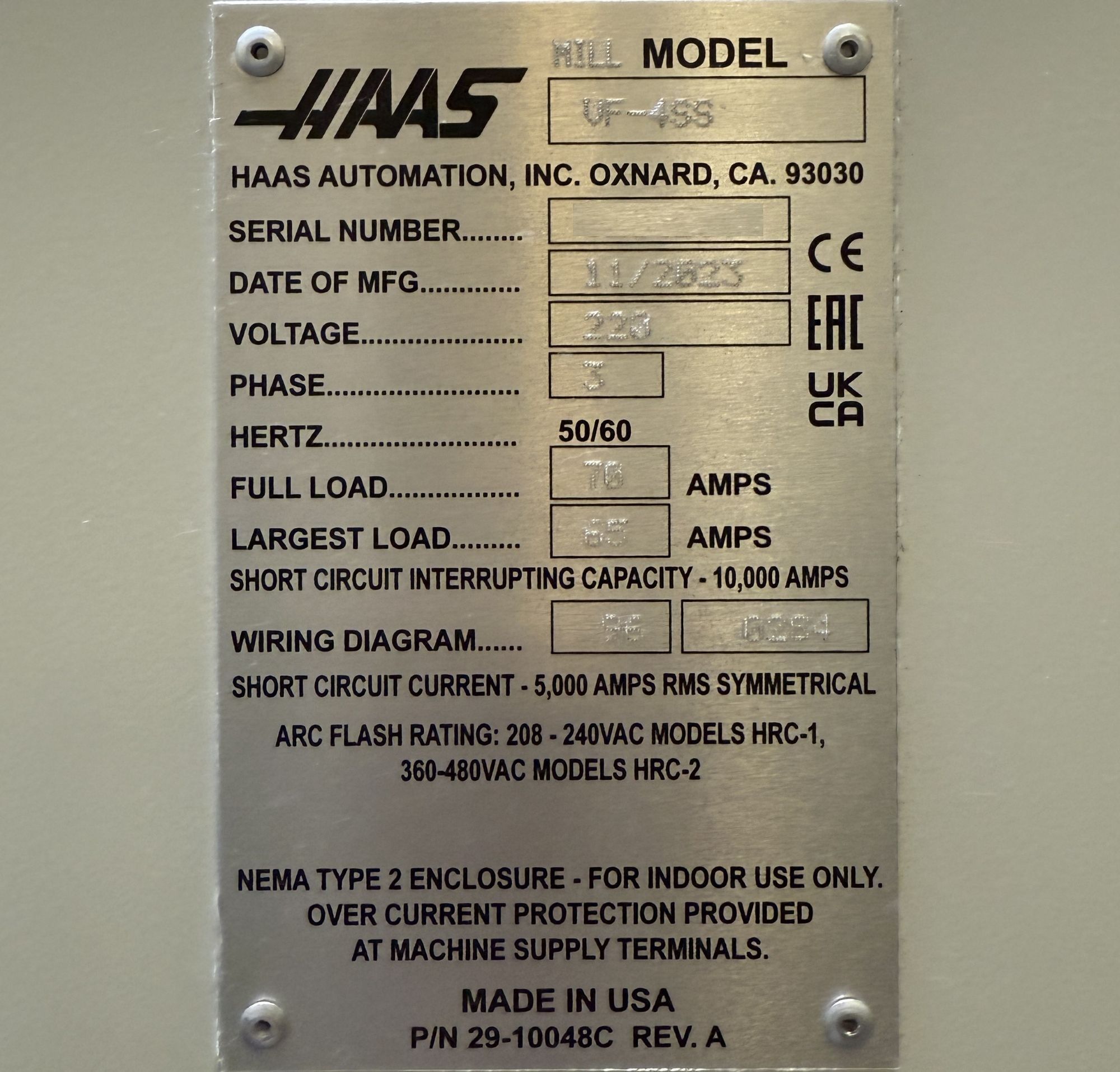 Haas VF-4SS CNC Vertical Machining Center - 4th & 5th Axis Ready Mill 2023 29