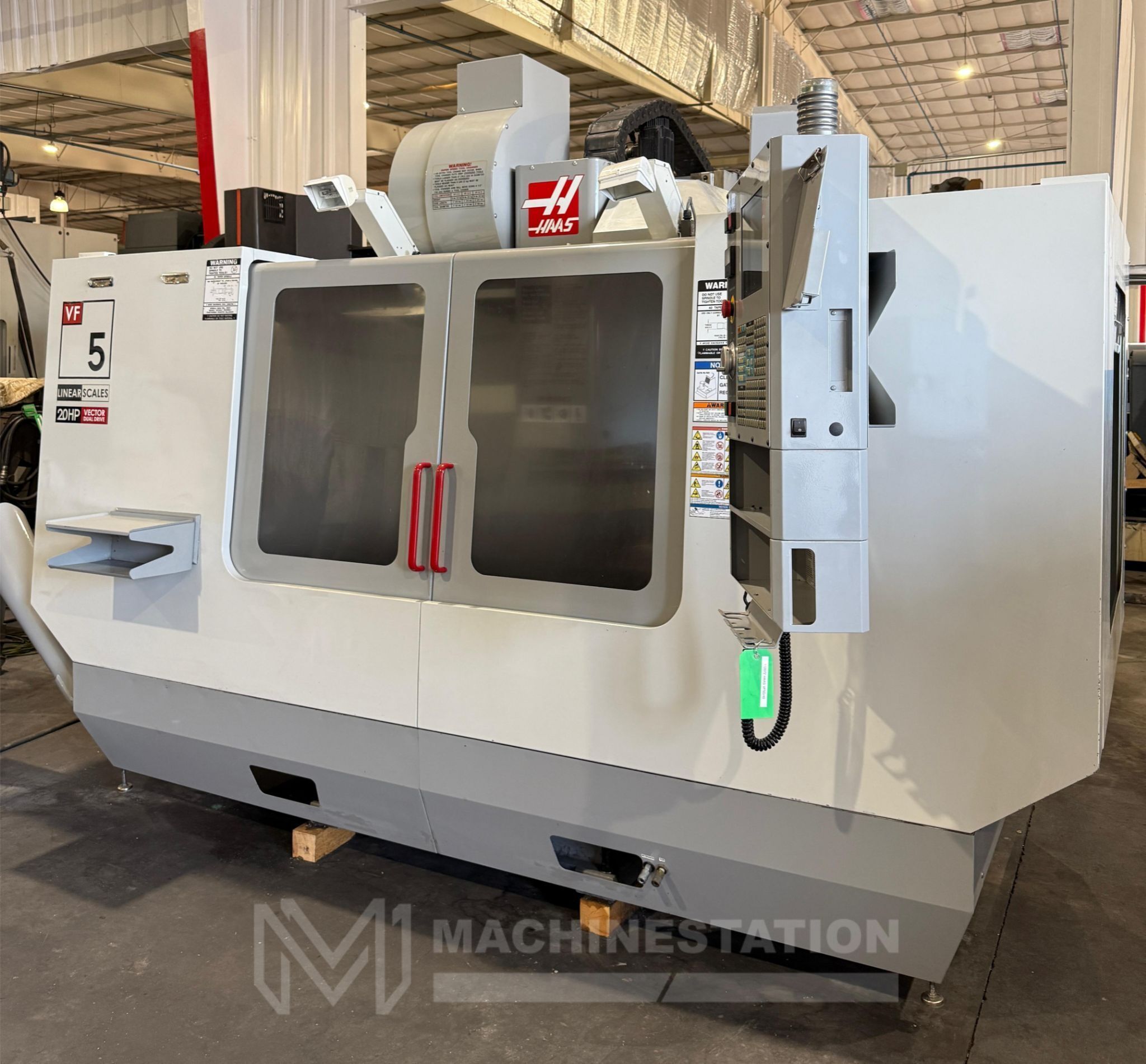 Haas VF-5B/40 CNC Vertical Machining Center - Mill 1