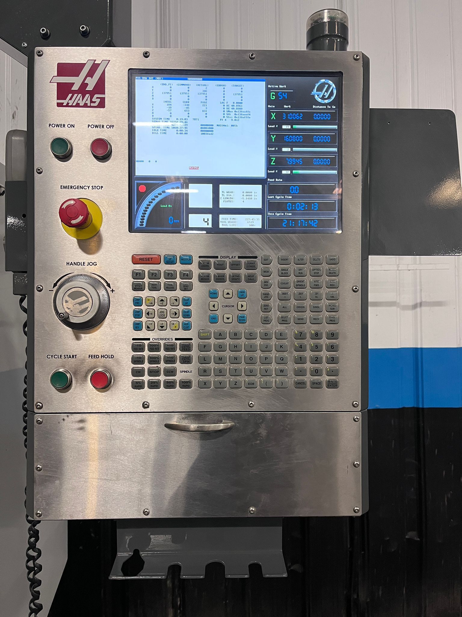 Haas VF-7B/40 CNC Vertical Machining Center - Mill 5