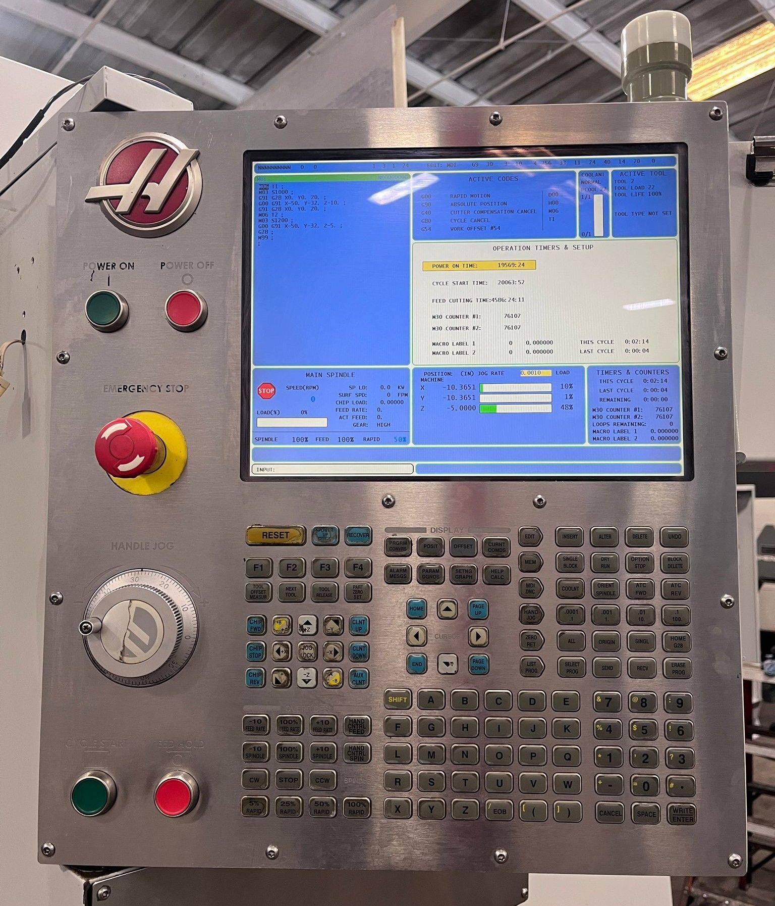 Haas VF-9/40 CNC Vertical Machining Center - Mill 8