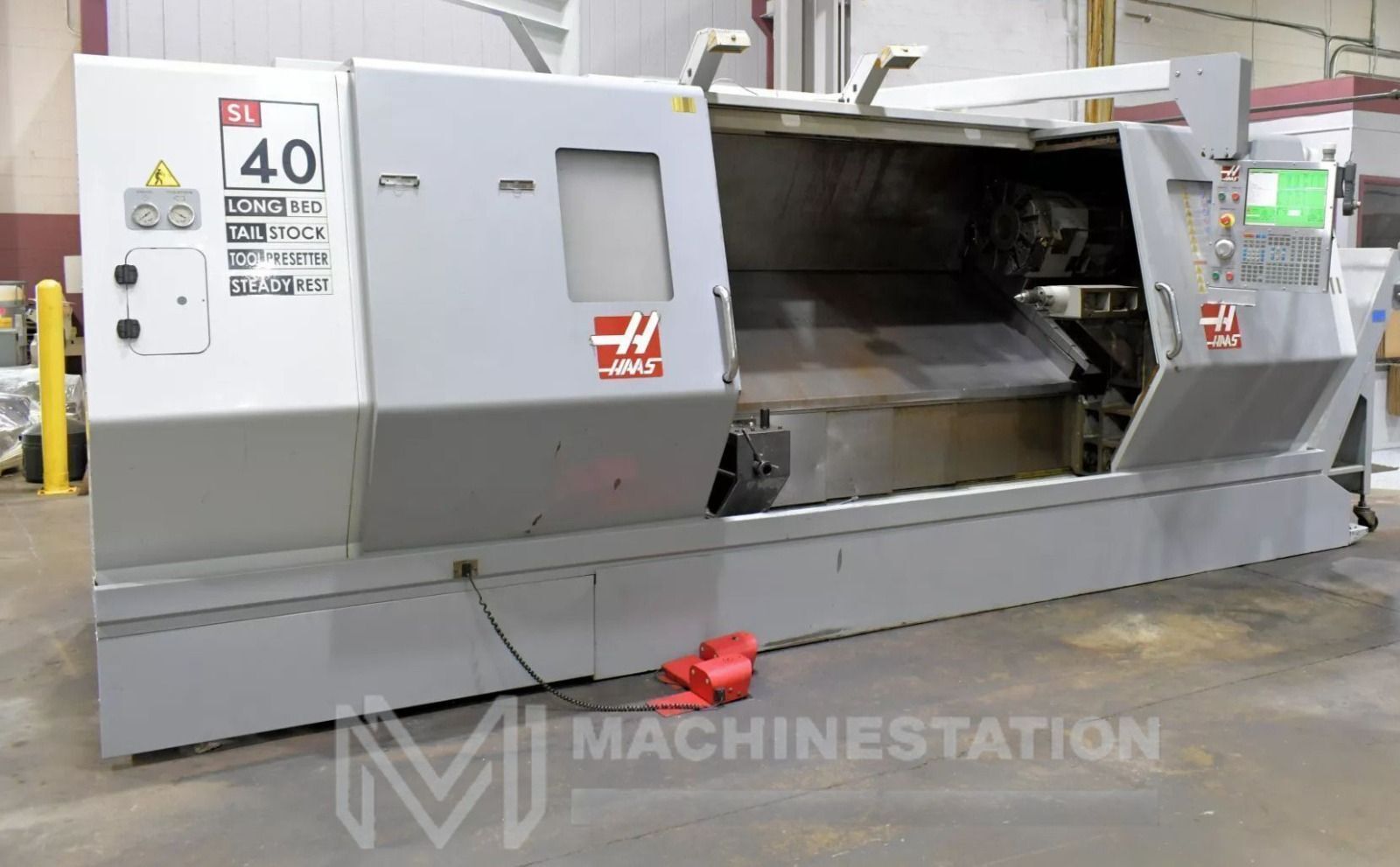 Haas SL-40L CNC Turning Center - Long Bed Lathe 1