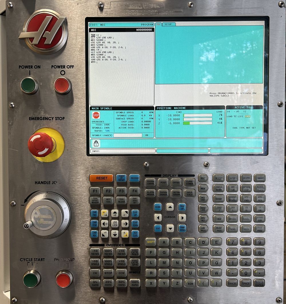 Haas VF-2SS CNC Vertical Machining Center - 5th Axis Ready Mill 6