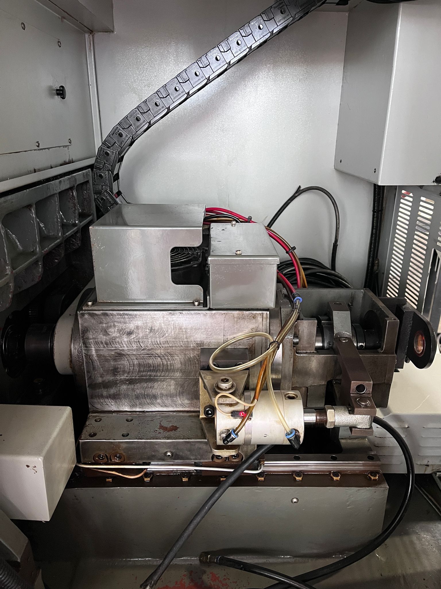 Hanwha SL32HPII CNC Swiss Type Automatic Lathe - Bar Feeder 7