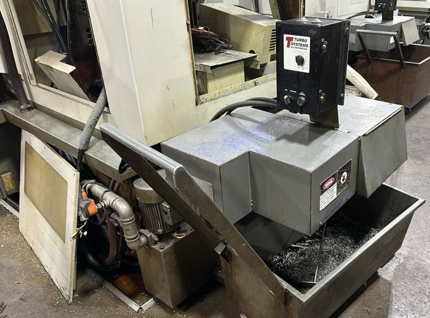 Hanwha SL32HPII CNC Swiss Type Automatic Lathe 5