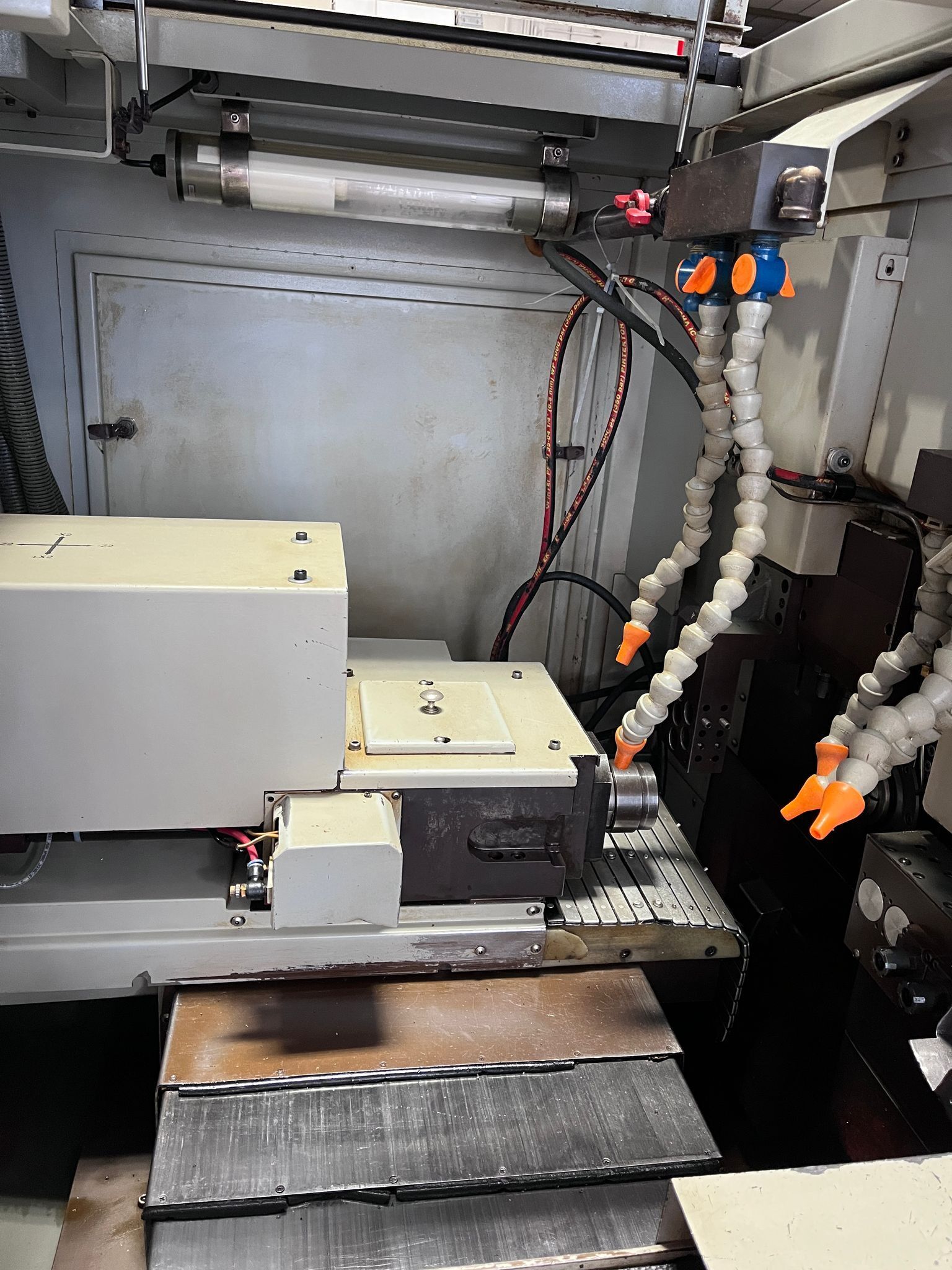 Hanwha SL32HPII CNC Swiss Type Automatic Lathe - Bar Feeder 8