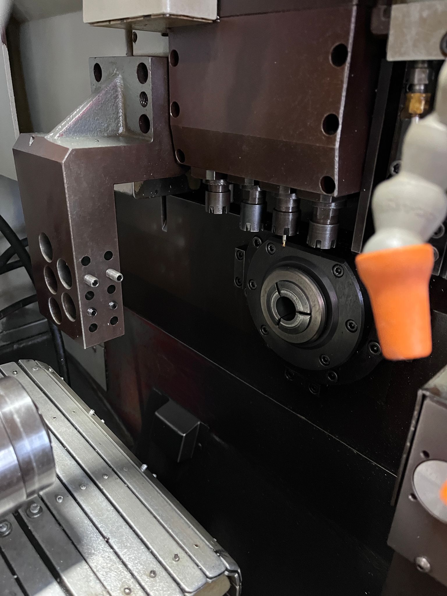 Hanwha SL32HPII CNC Swiss Type Automatic Lathe - Bar Feeder 5