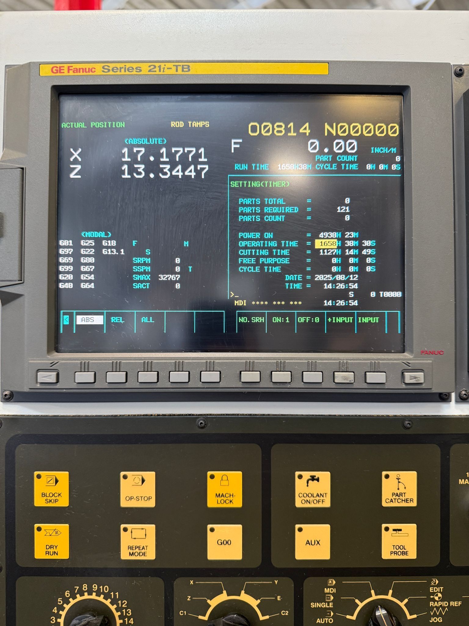 Buy Used Hardinge Quest 8/51 CNC Turning Center—Lathe with Fanuc