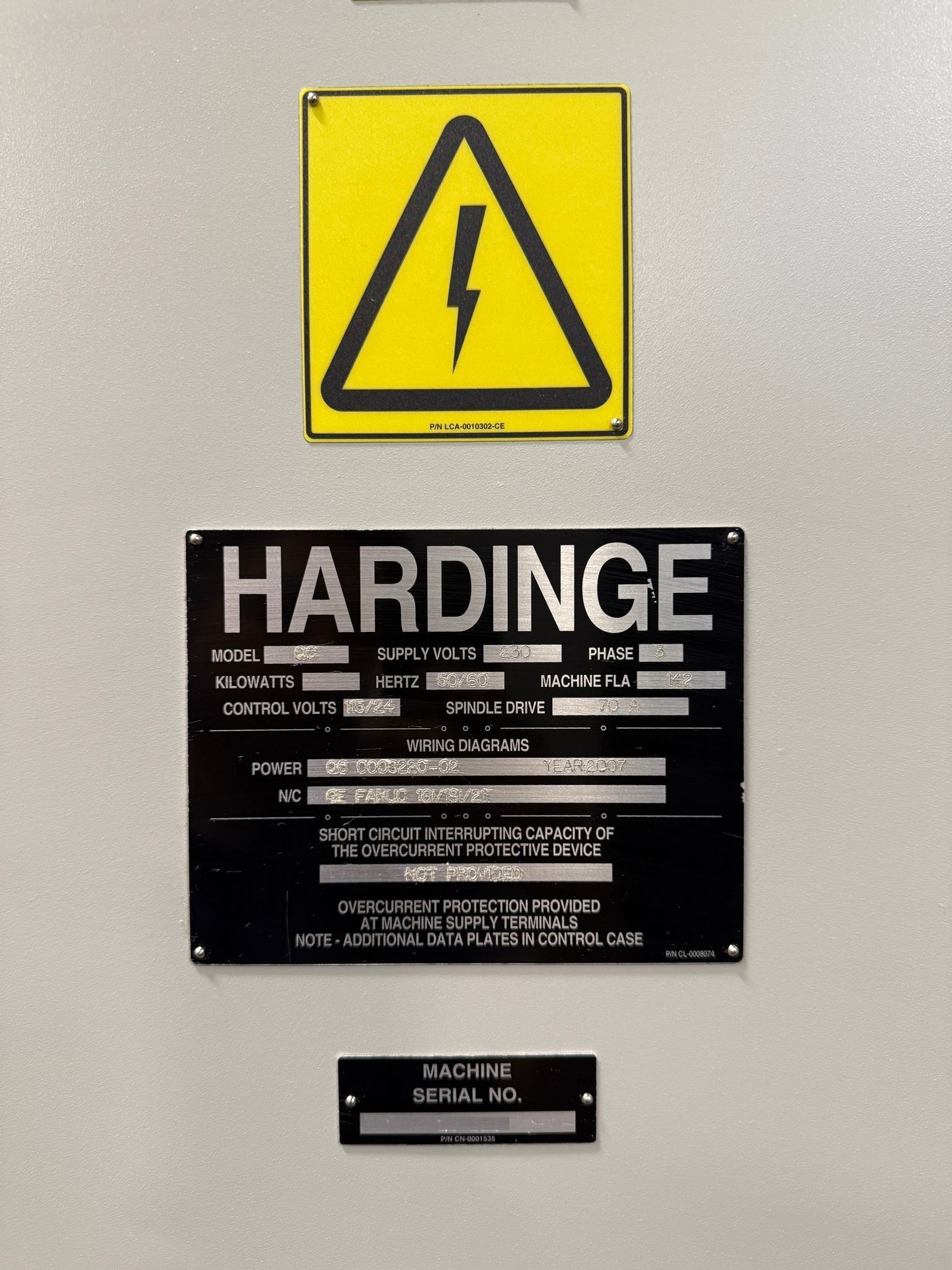 Buy Used Hardinge Quest 8/51 CNC Turning Center—Lathe with Fanuc