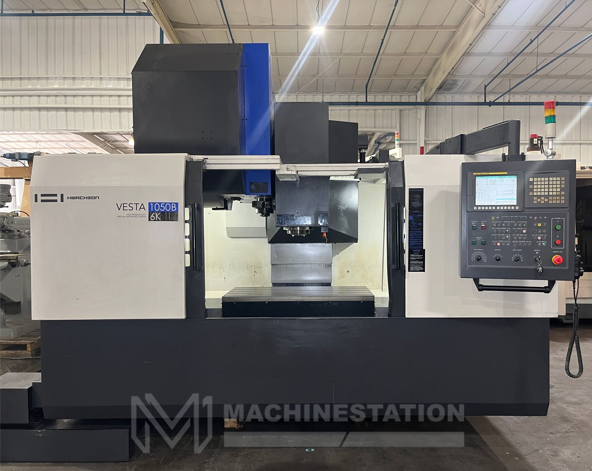 Hwacheon Vesta 1050B CNC Vertical Machining Center - 50 Taper Mill 1