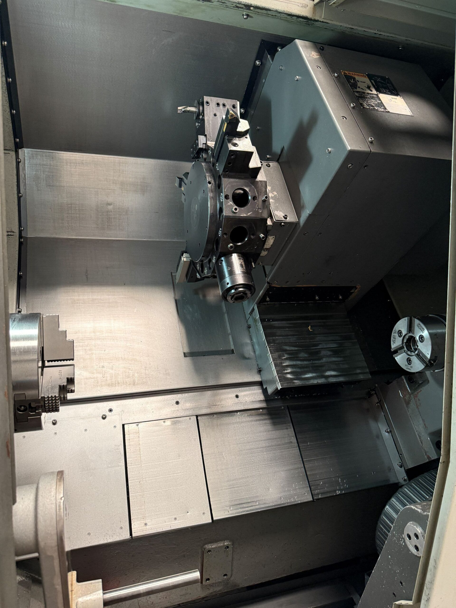 Hyundai Kia SKT-210SY CNC Turning Center - Sub Spindle Y Axis Lathe 6