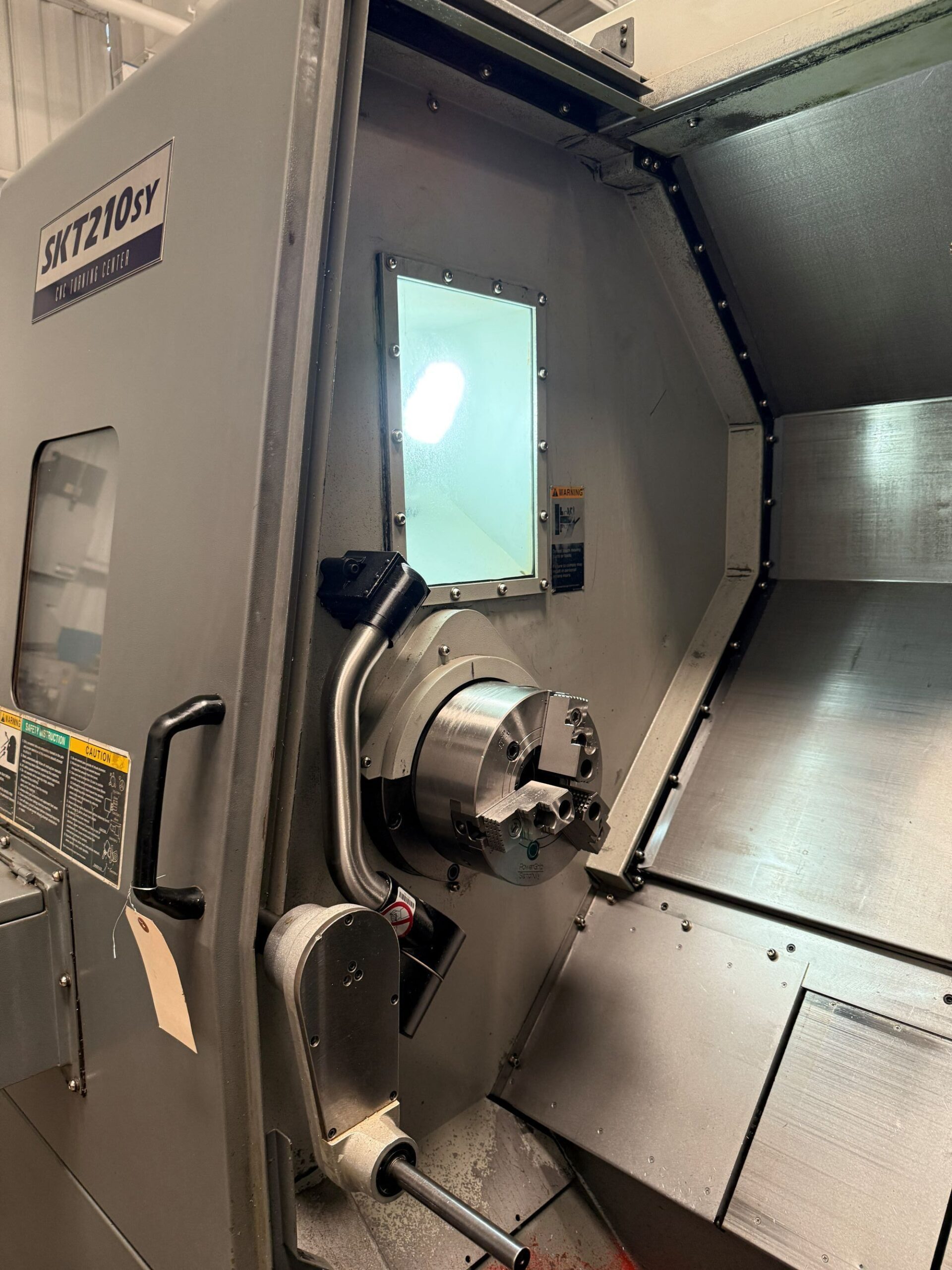 Hyundai Kia SKT-210SY CNC Turning Center - Sub Spindle Y Axis Lathe 7
