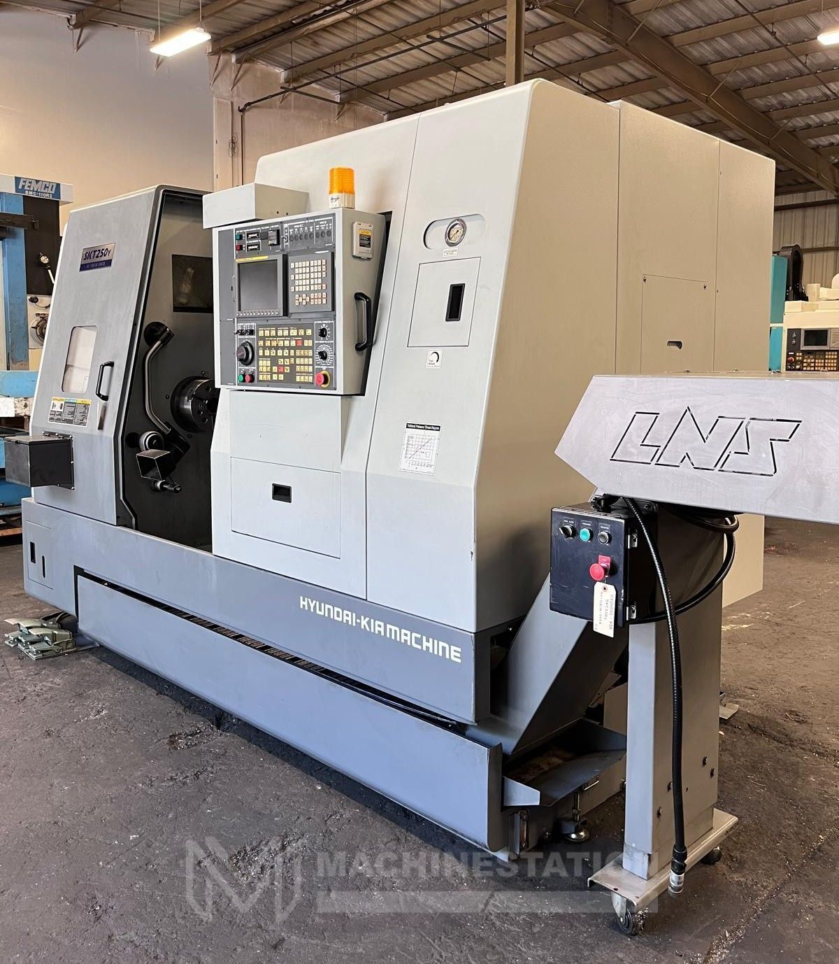 Hyundai Kia SKT-250Y CNC Turn Mill Center - Y Axis Lathe 4
