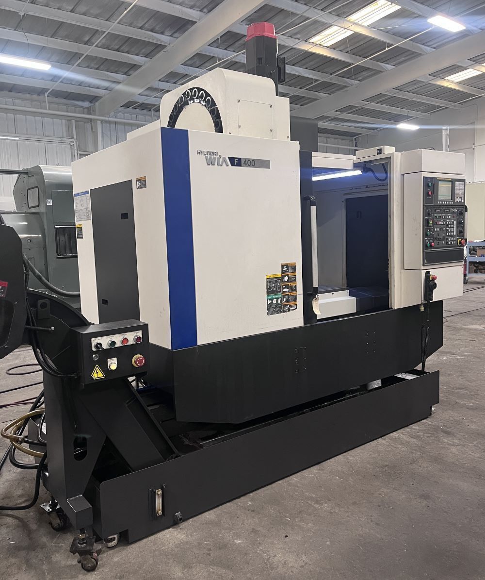 Hyundai Wia F400 CNC Vertical Machining Center - Mill 1
