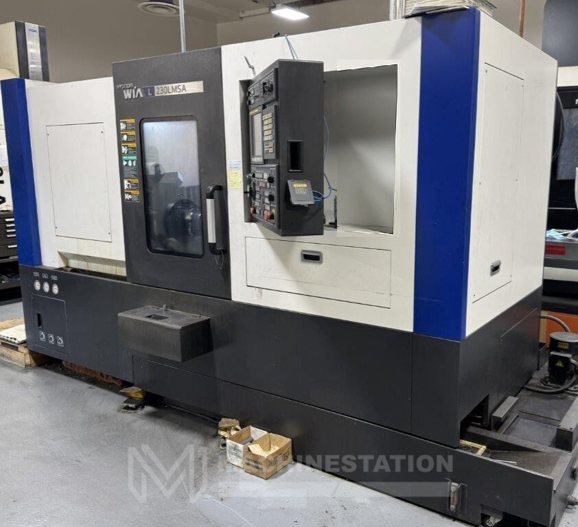 Hyundai WIA L230LMSA CNC Turning Center - Sub Spindle Live Tool Lathe 2
