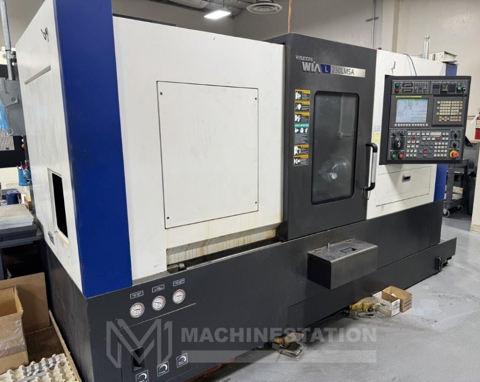 Hyundai WIA L230LMSA CNC Turning Center - Sub Spindle Live Tool Lathe 1