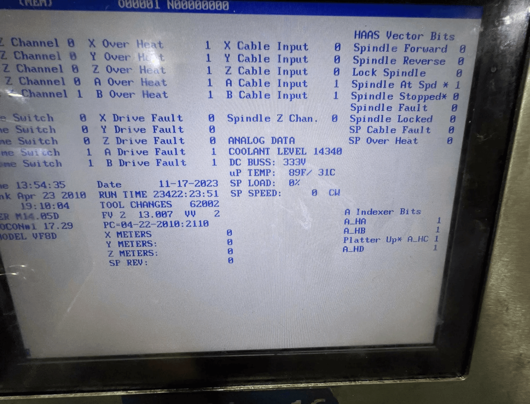 Haas VF8D 6