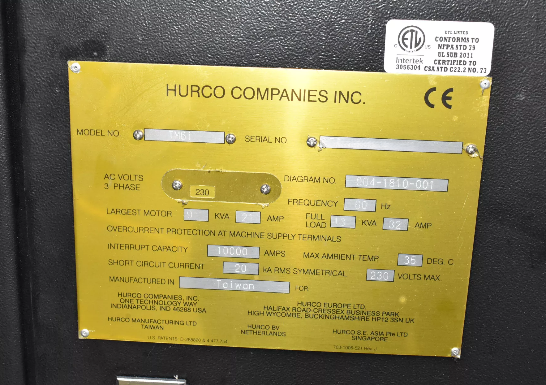 Hurco TM6i 7