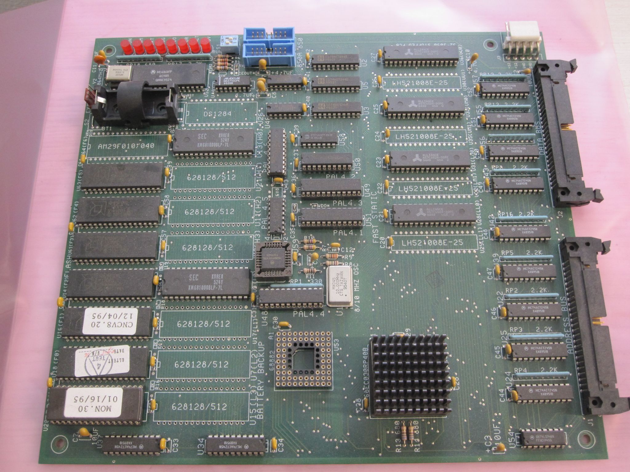 HAAS 32-3090 Stuffed PCB From Working VF-4 65-2000 4