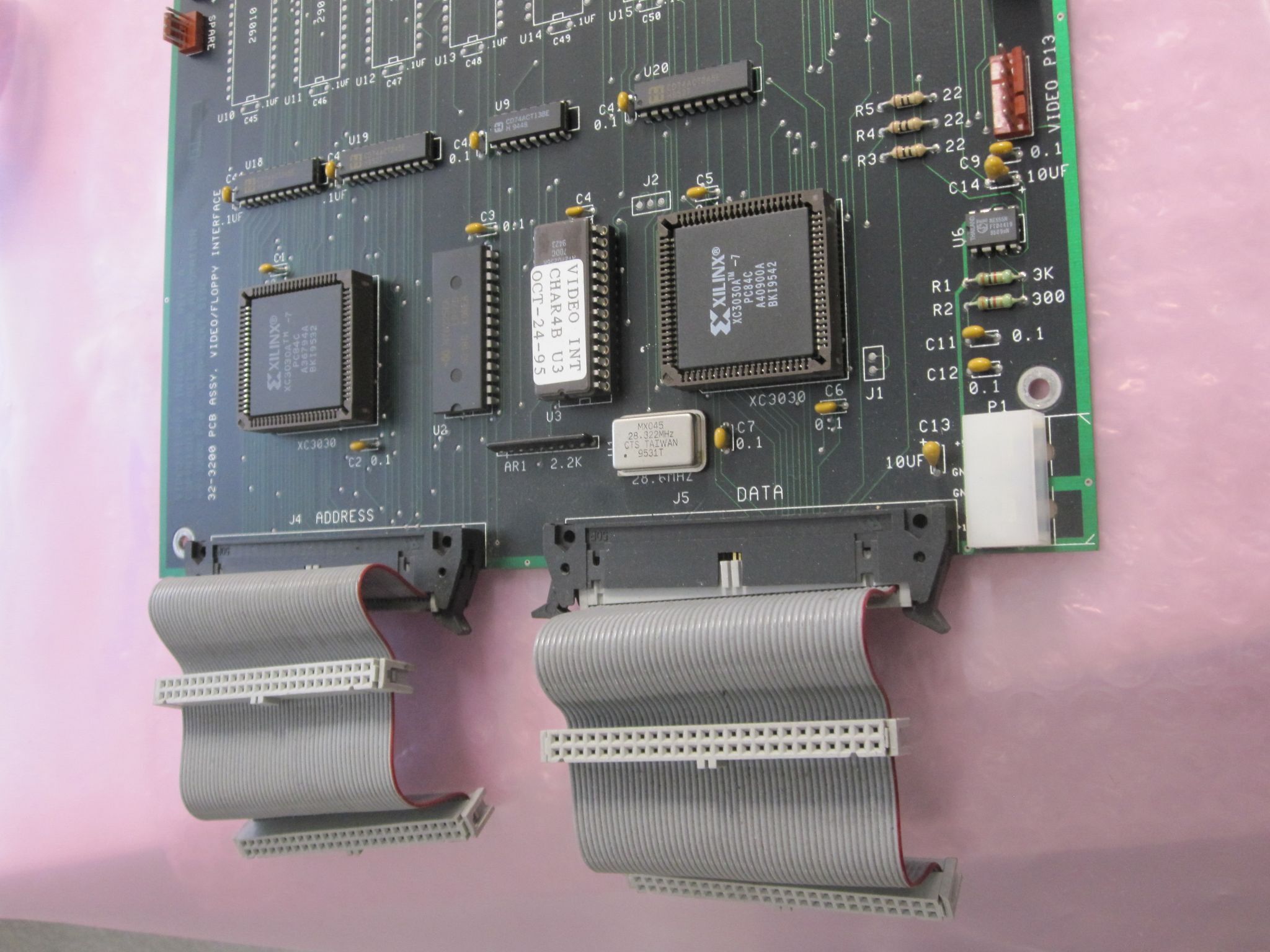 Haas 32-3200 PCB Assy. Video/Floppy Interface 65-3200 4