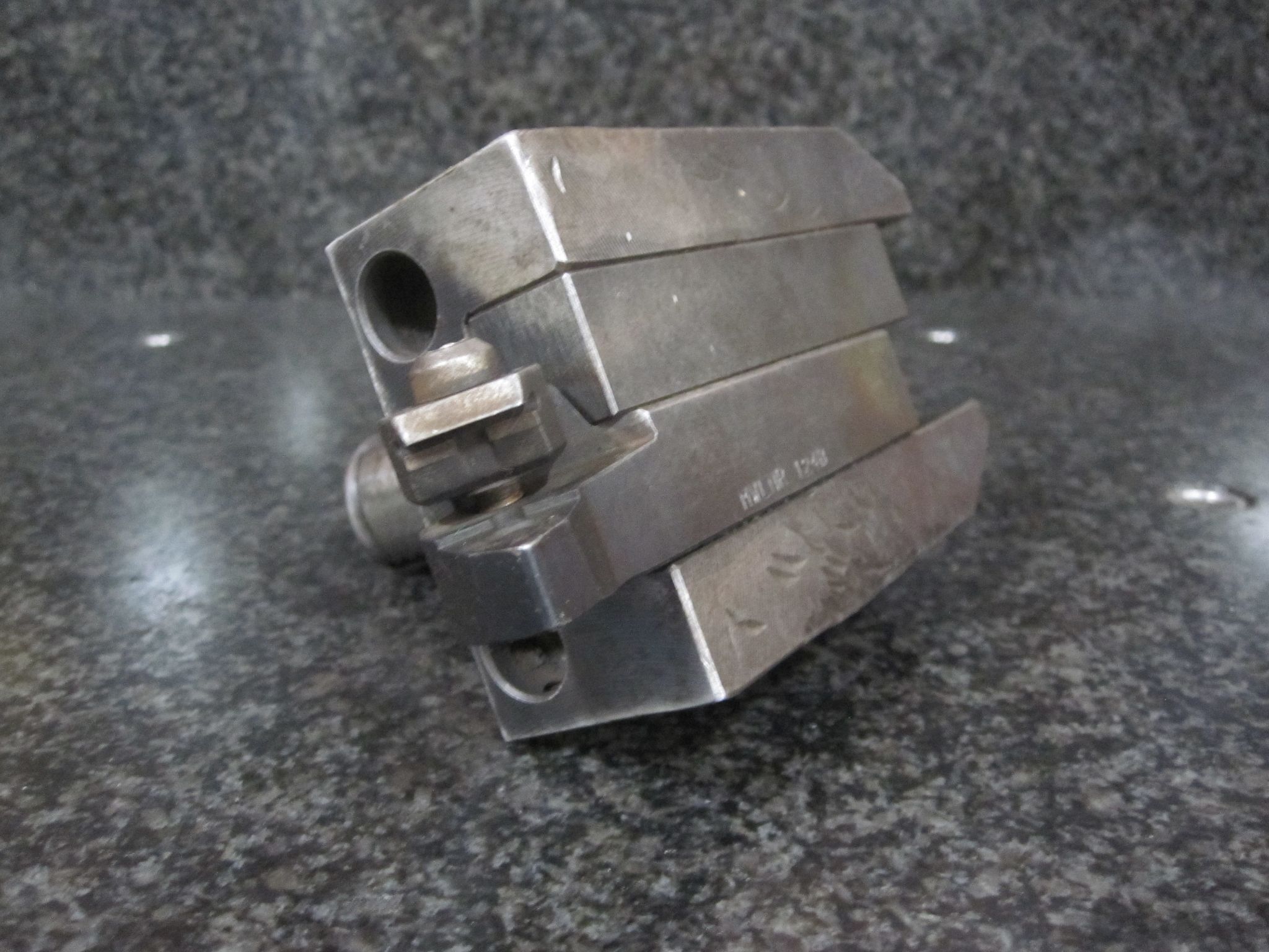 VDI30 VDI 30 STATIC SQUARE SHANK TOOL HOLDER M2280 0.75" W/ TOOL MWLNR 124B 7