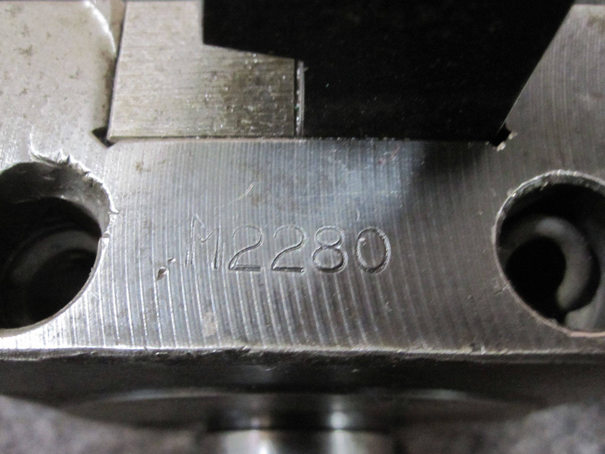 VDI30 VDI 30 STATIC SQUARE SHANK TOOL HOLDER M2280 0.75" W/ TOOL MWLNR 12 3C K914 1