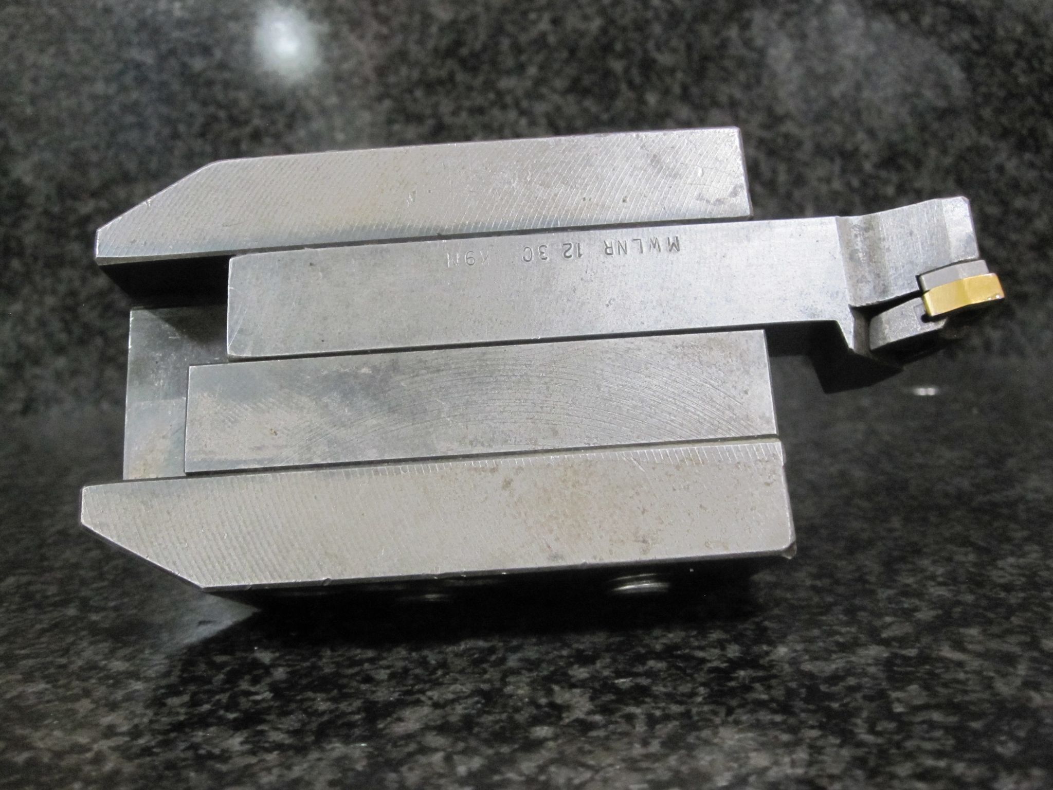 VDI30 VDI 30 STATIC SQUARE SHANK TOOL HOLDER M2280 0.75" W/ TOOL MWLNR 12 3C K914 3