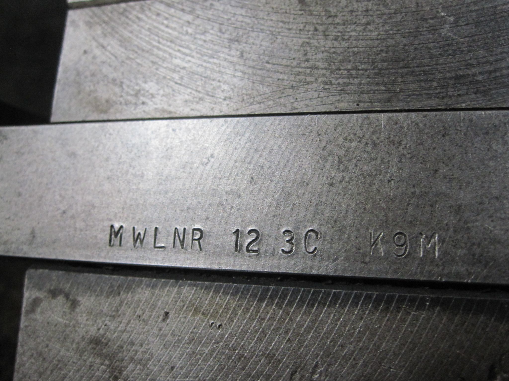 VDI30 VDI 30 STATIC SQUARE SHANK TOOL HOLDER M2280 0.75" W/ TOOL MWLNR 12 3C K914 6