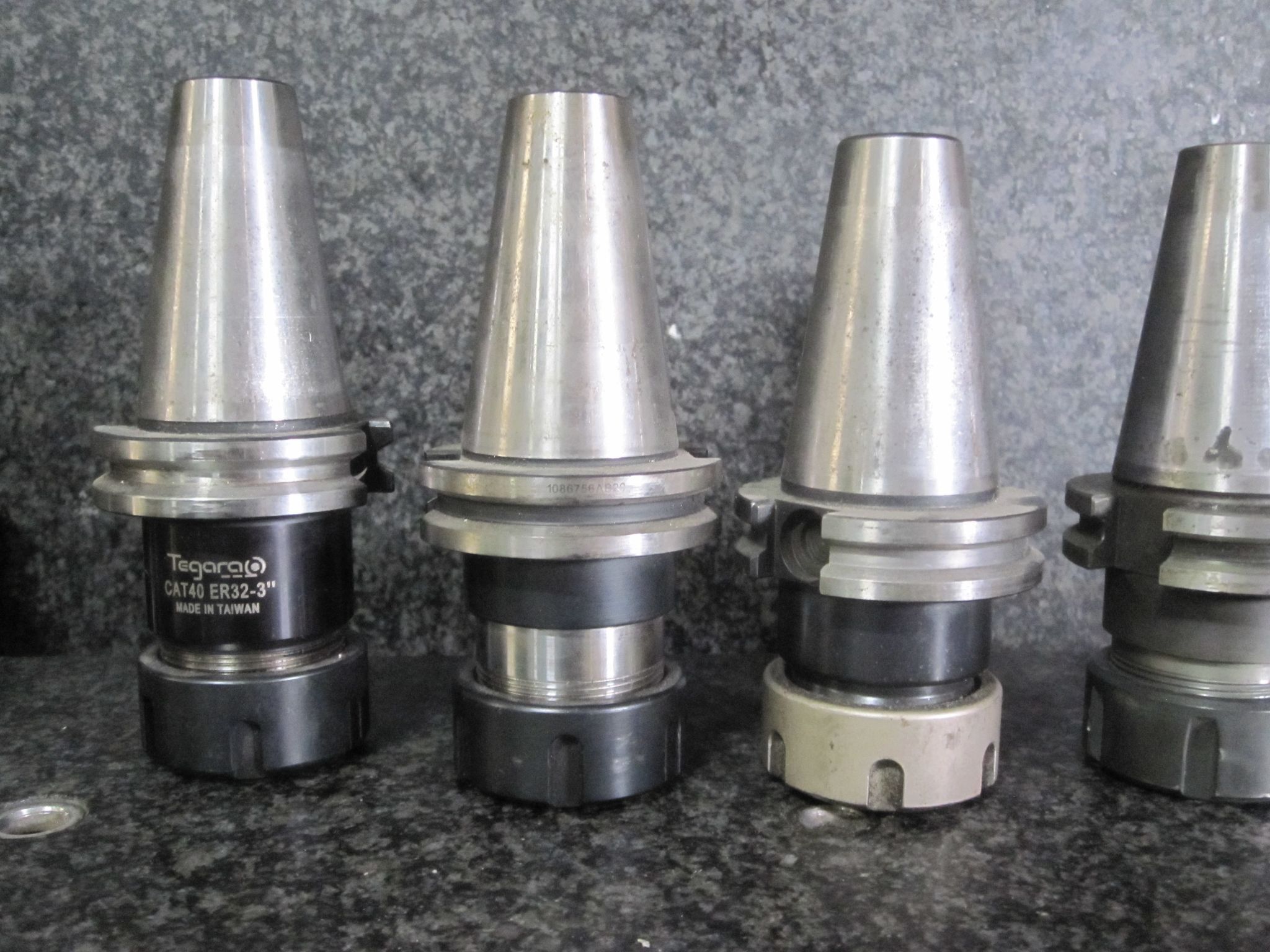 5x Cat40 CT40 ER32 Collet Chucks with Collet Nuts SYIC 1