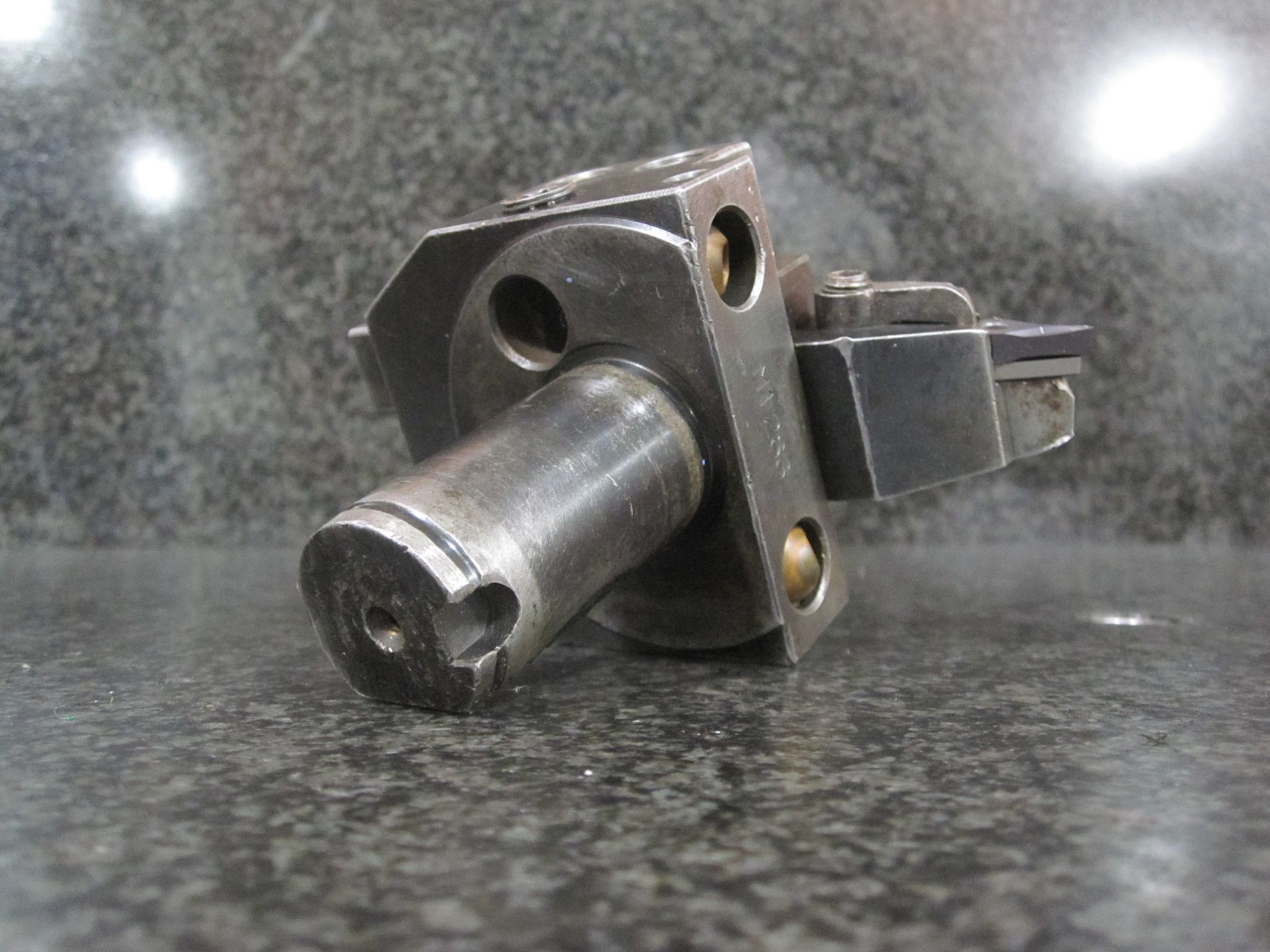 VDI30 VDI 30 STATIC SQUARE SHANK TOOL HOLDER M1283 0.75" W/ TOOL MVJNR-123B NE7 1