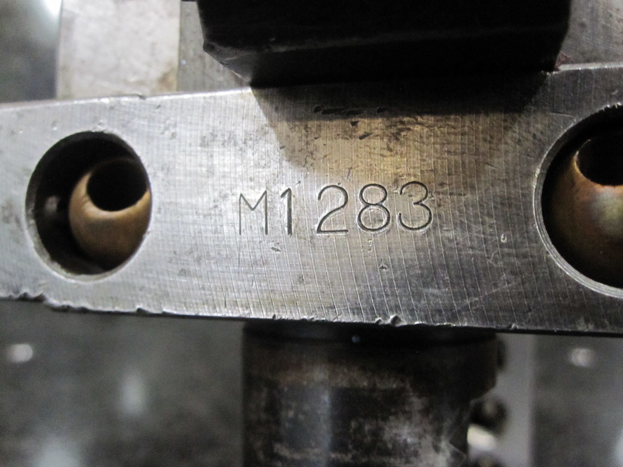 VDI30 VDI 30 STATIC SQUARE SHANK TOOL HOLDER M1283 0.75" W/ TOOL MVJNR-123B NE7 7