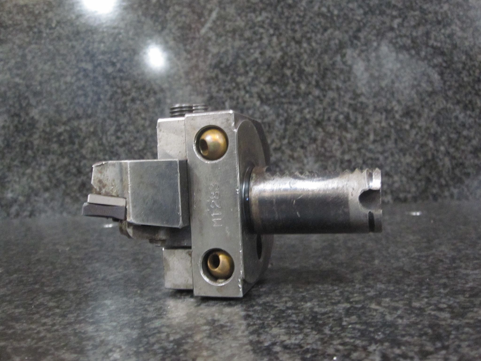 VDI30 VDI 30 STATIC SQUARE SHANK TOOL HOLDER M1283 0.75" W/ TOOL MVJNR-123B NE7 8
