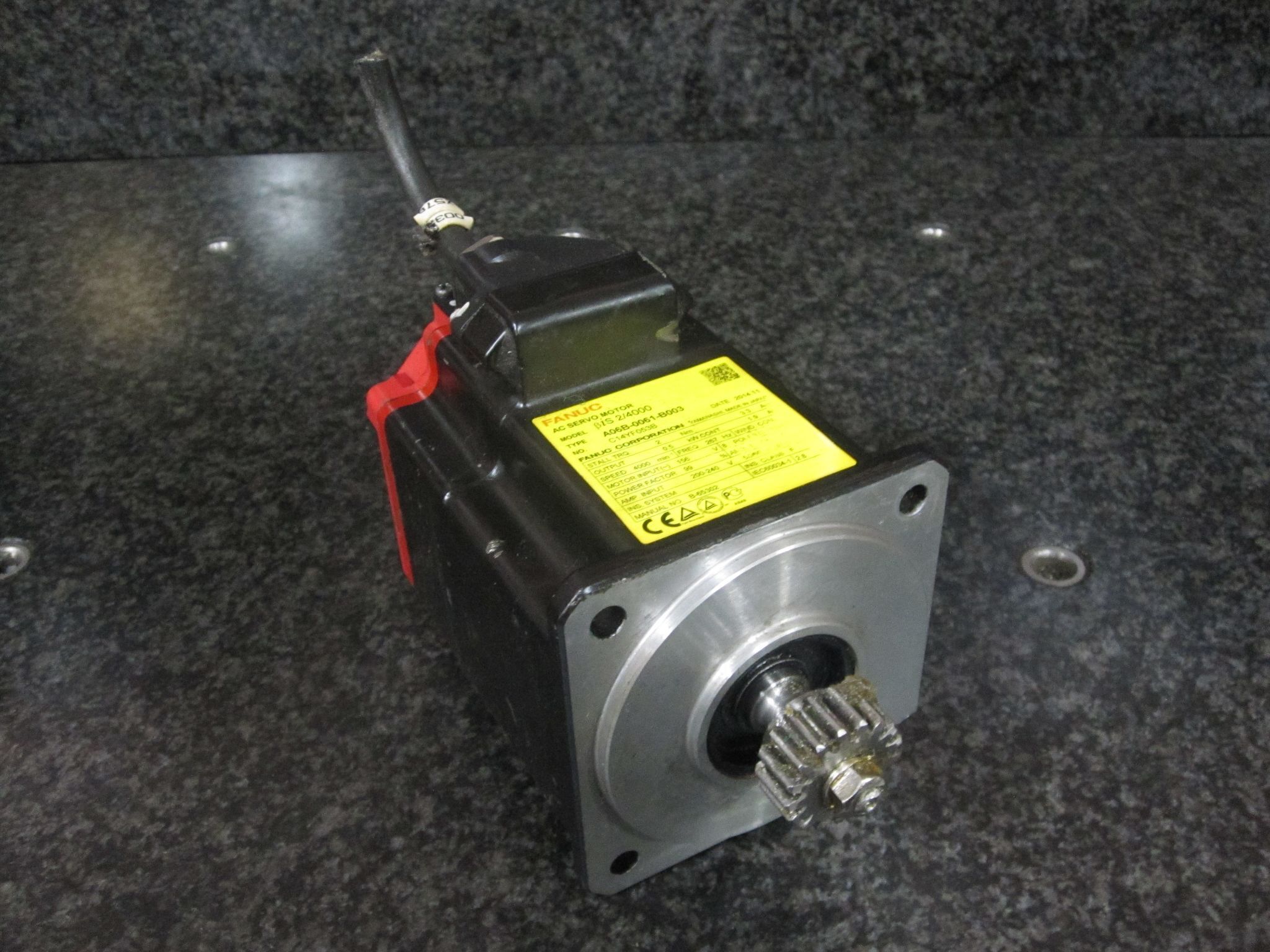 FANUC SERVO MOTOR AC BIS 2/4000 A06B-0061-B003 0