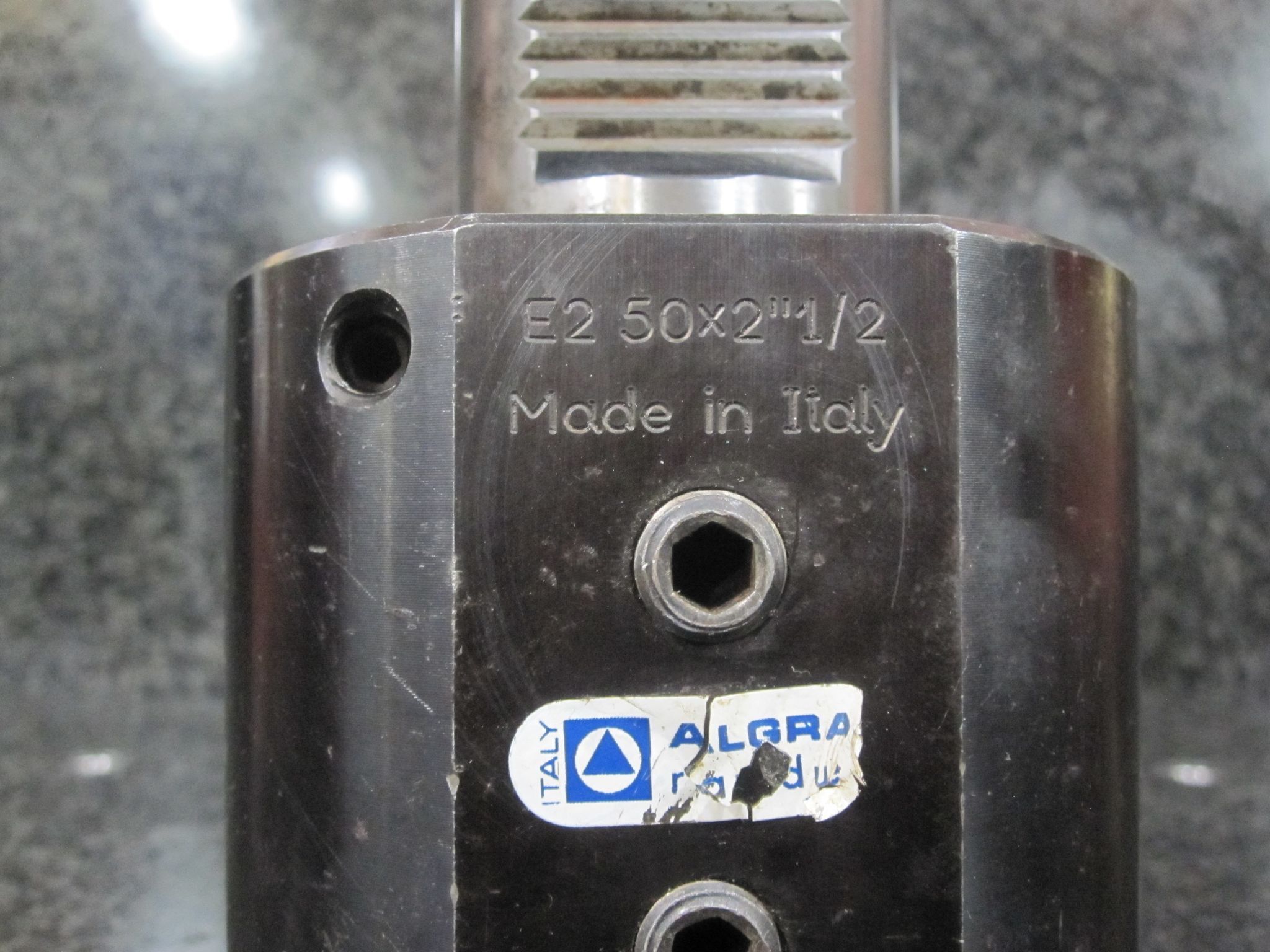 ALGRA ITALY VDI50 VDI 50 BORING BAR HOLDER E2 50x2"1/2 2.5" STATIC 0