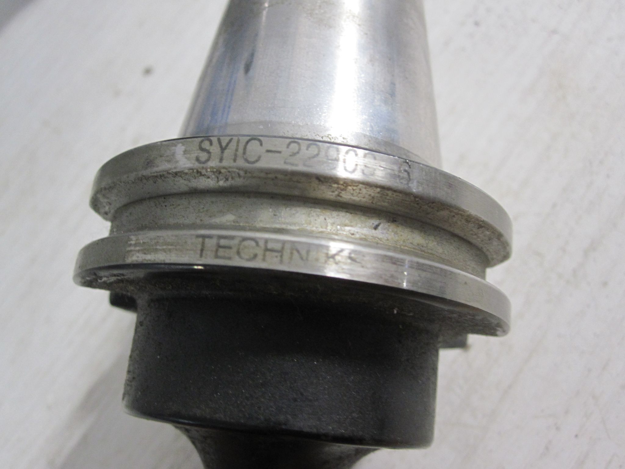 5x Lot of 5 CAT40 CT40 CAT 40 Weldon Flat End Mill Holders Tool Solid SYIC 6