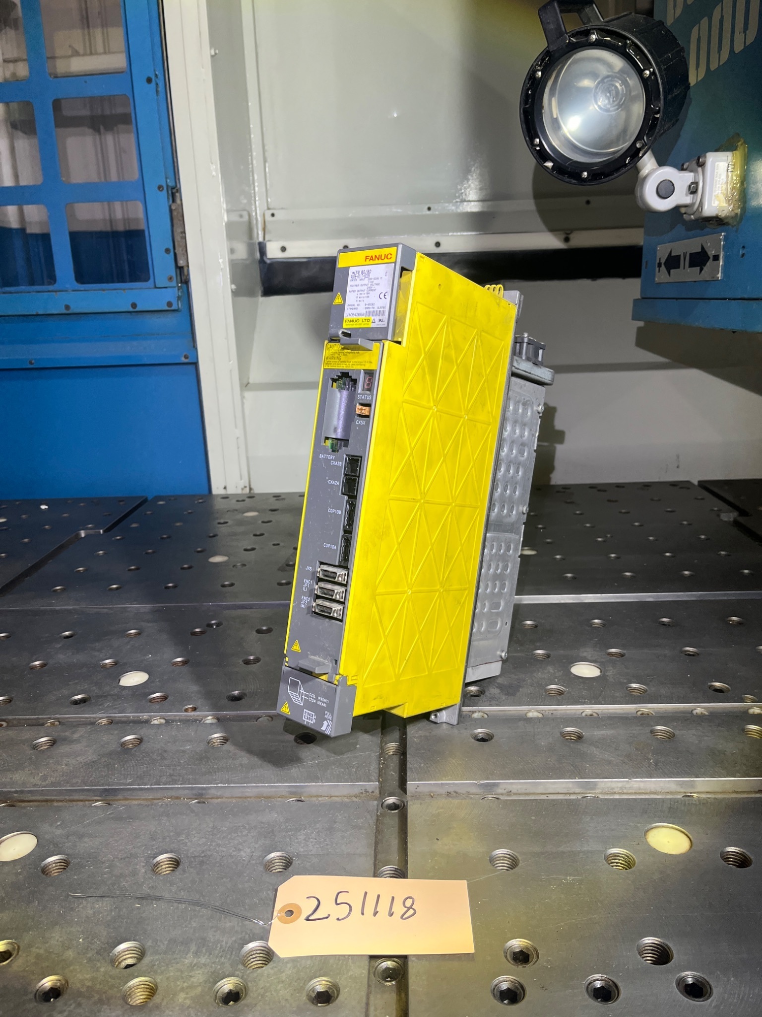 Fanuc A06B-6117-H209 Servo Amplifier Drive 0