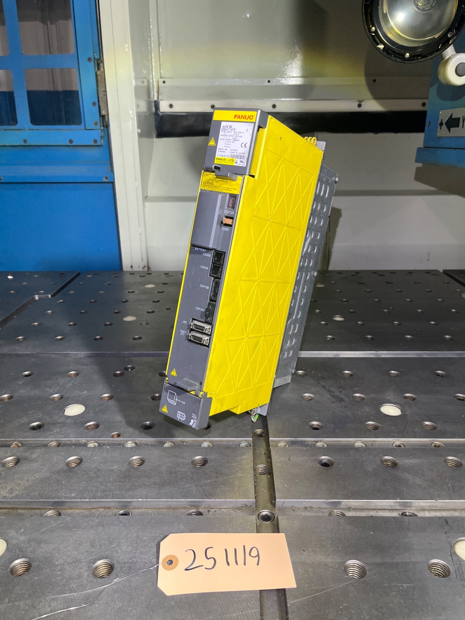 Fanuc A06B-6117-H105 Servo Amplifier Drive 0