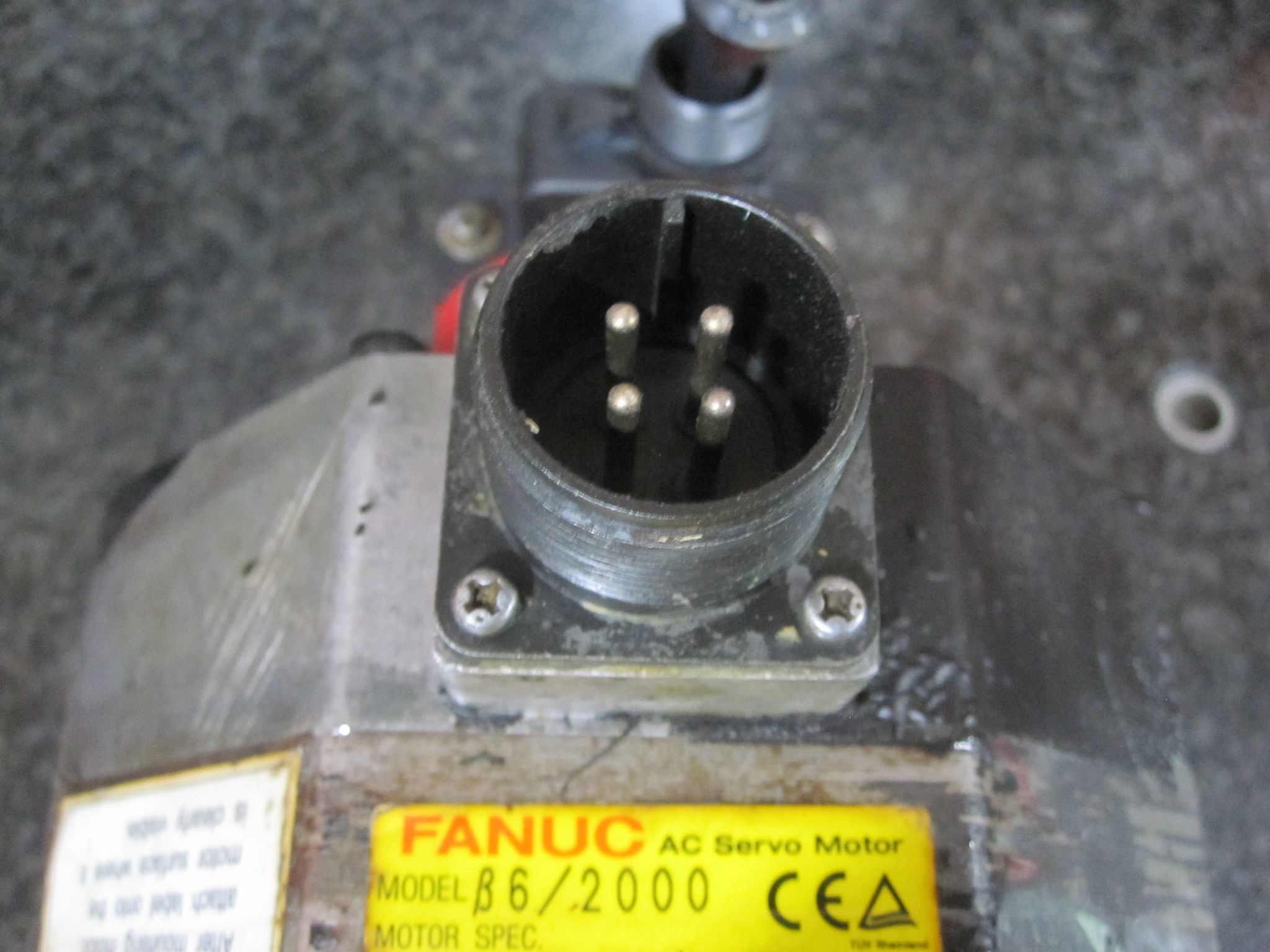 FANUC AC SERVO MOTOR B6/2000 6/2000 A06B-0034-B075 9