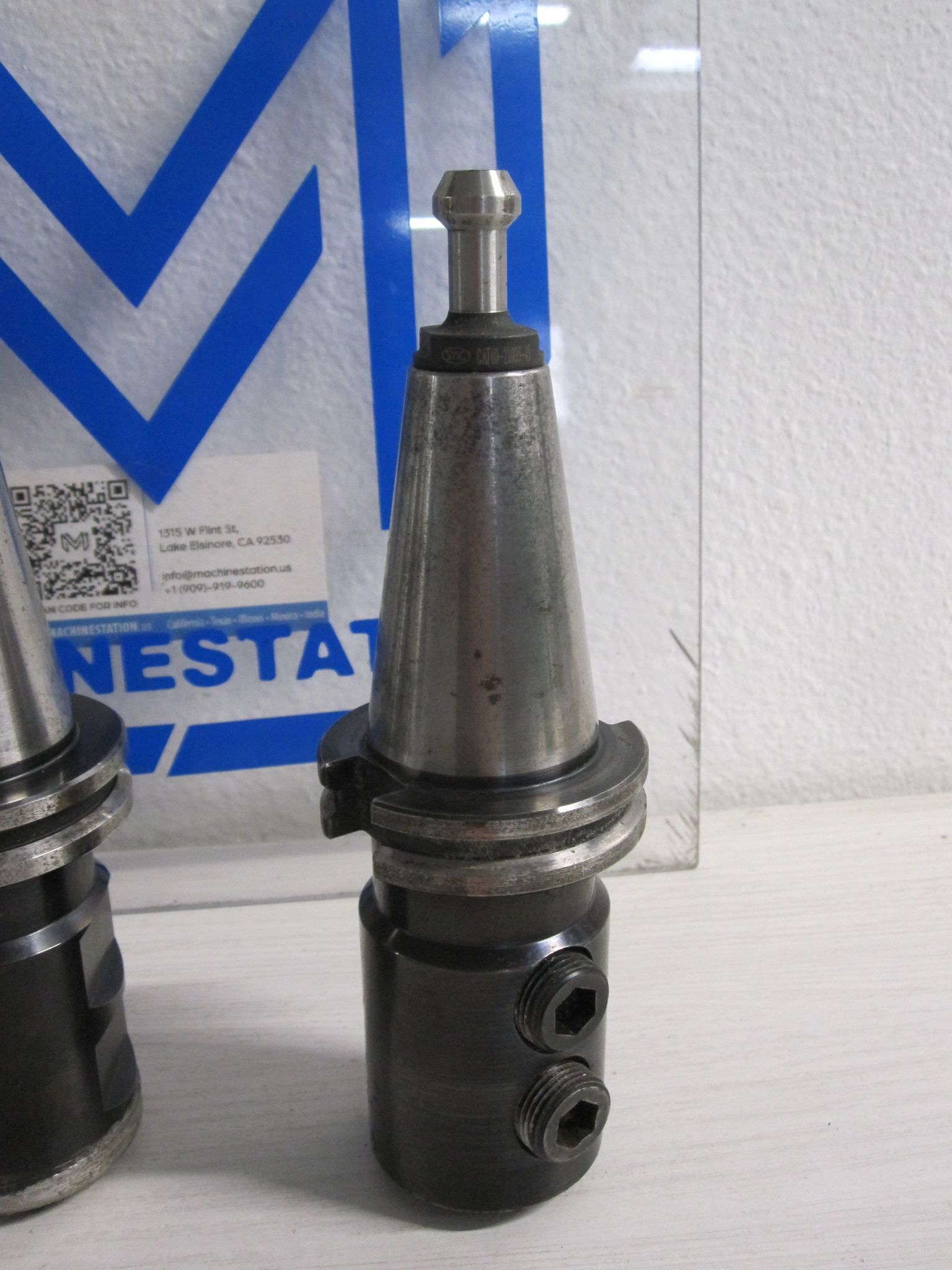 6x Lot CAT40 CT40 C40 Side Lock Solid Weldon Flat Holders Haas Briney SYIC 10