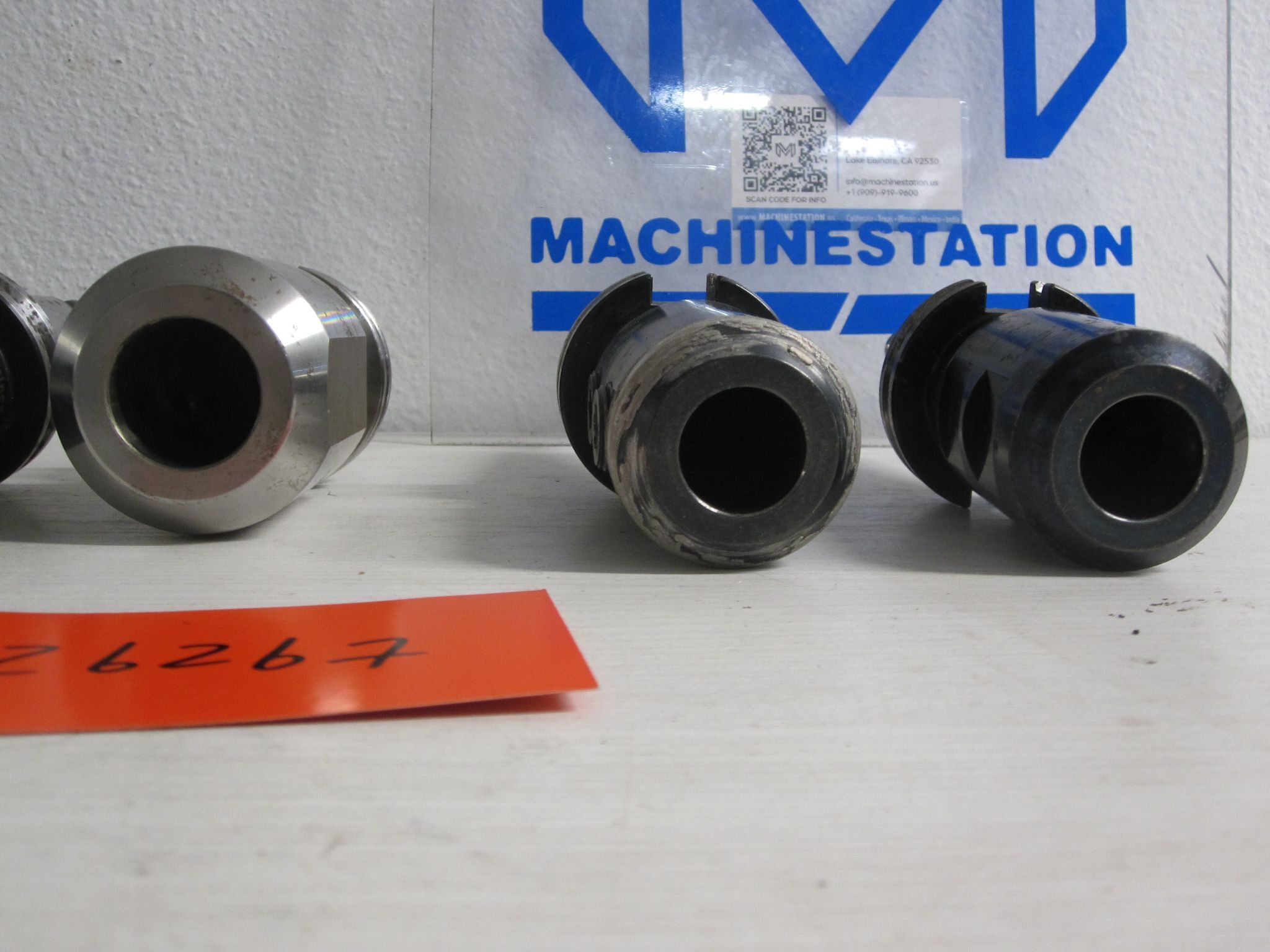 6x Lot CAT40 CT40 C40 Side Lock Solid Weldon Flat Holders Haas Briney SYIC 13