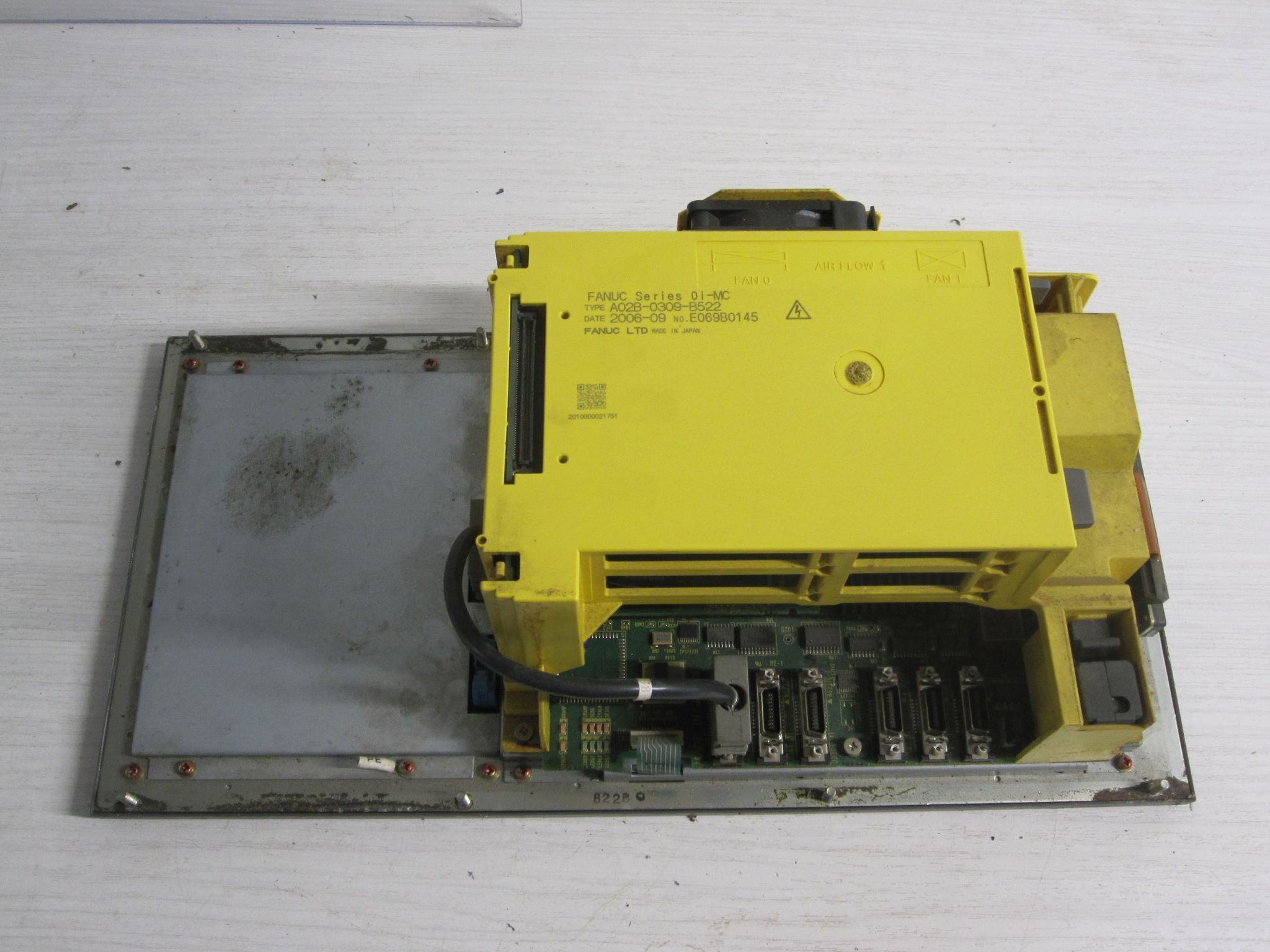 FANUC Series 0i-MC A02B-0309-B522 Control Input Monitor Screen LCD Keypad 2