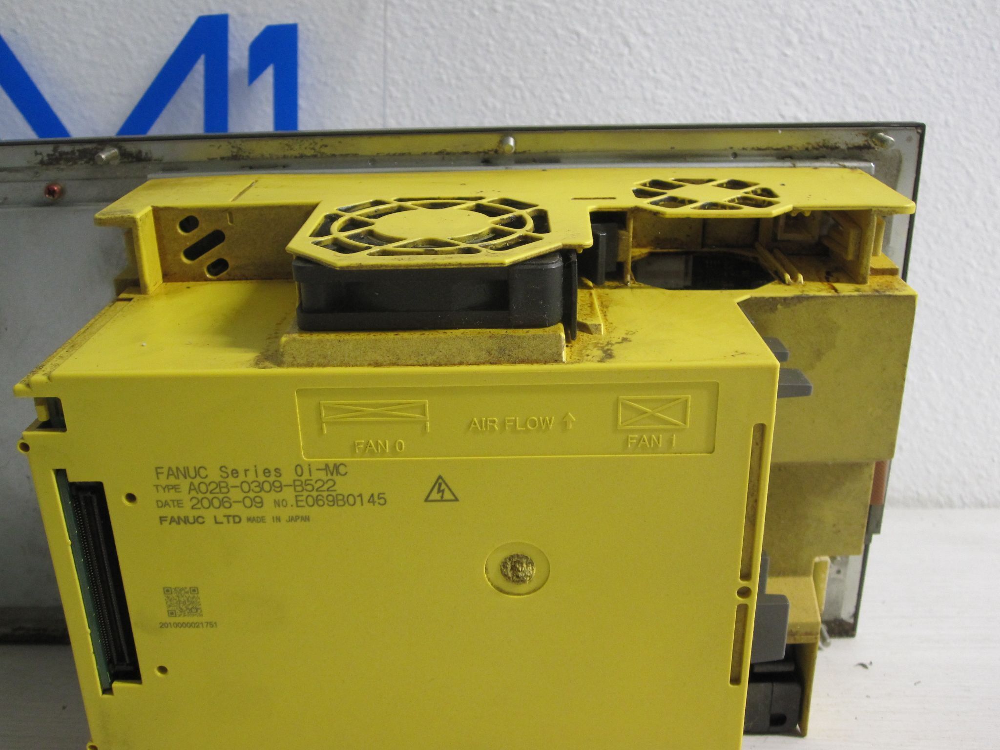 FANUC Series 0i-MC A02B-0309-B522 Control Input Monitor Screen LCD Keypad 3