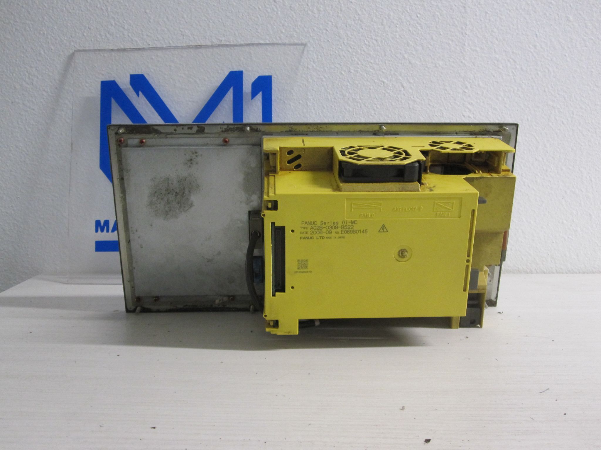 FANUC Series 0i-MC A02B-0309-B522 Control Input Monitor Screen LCD Keypad 4